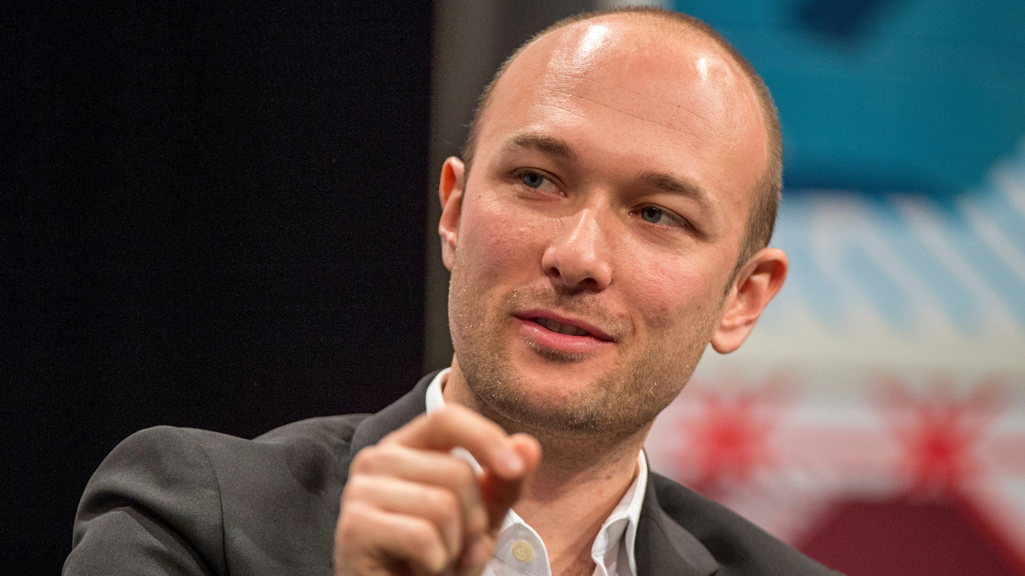 Lyft co-founder and CEO Logan Green. Photo by Bloomberg.