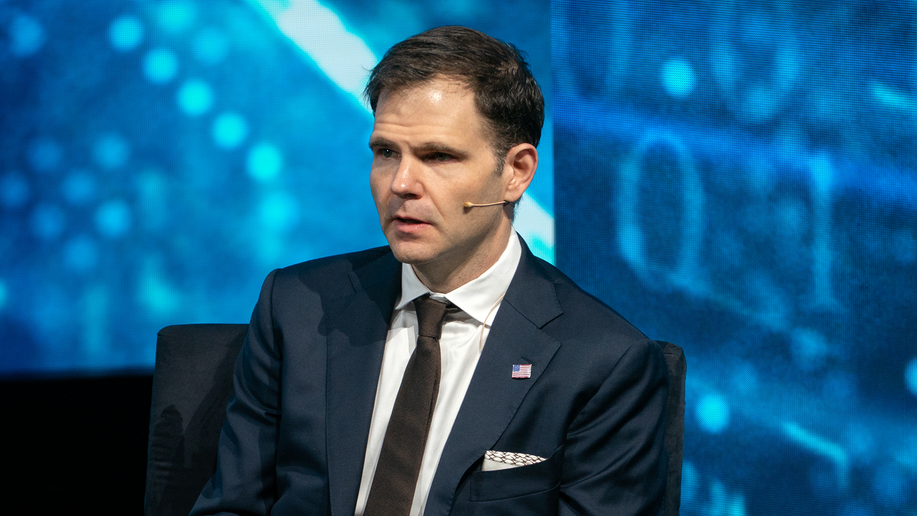 Jonathan Ross, CEO of Groq. Photo by Stefani Reynolds/ Getty Images