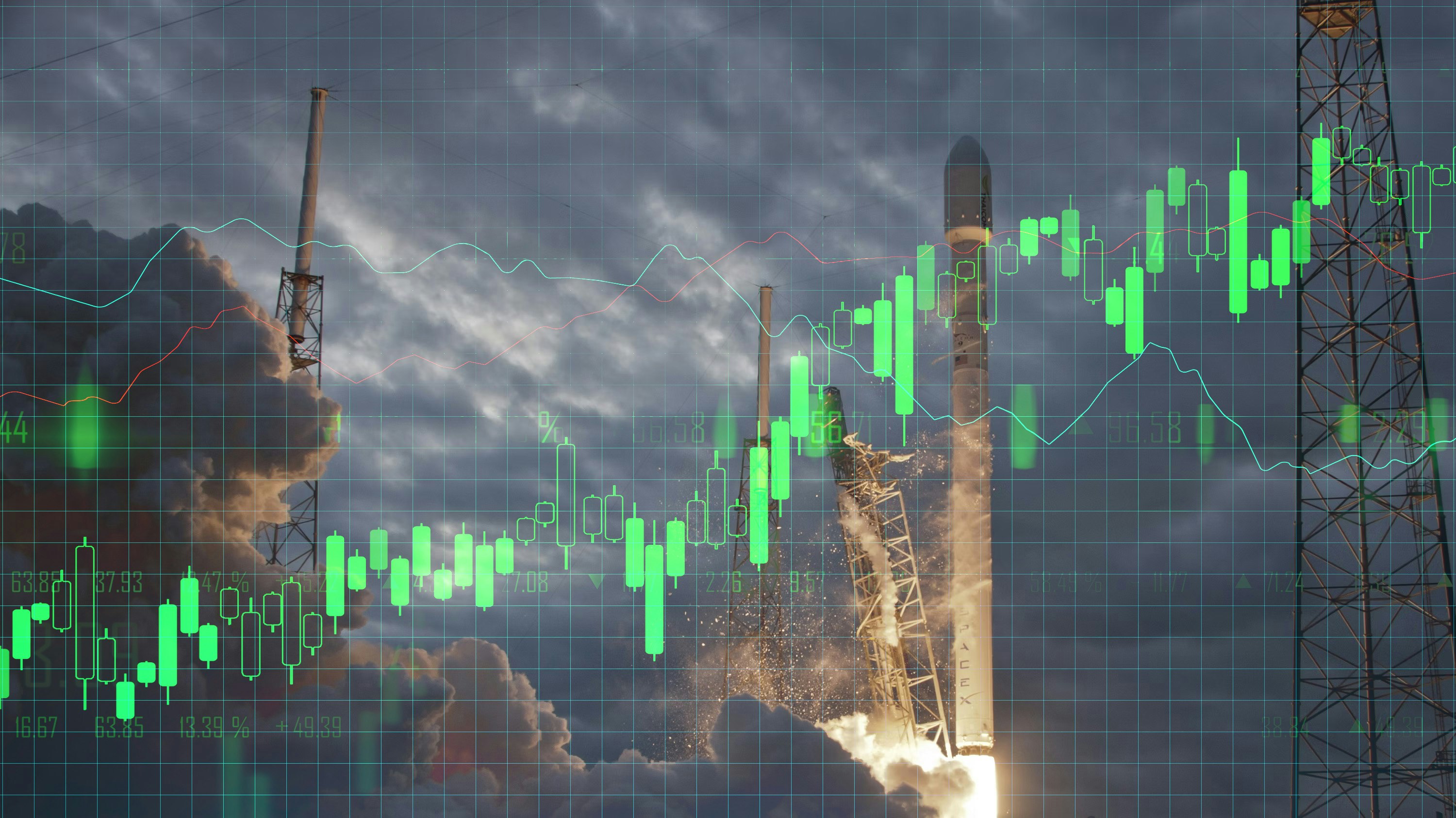 Art by Clark Miller; Image courtesy of SpaceX