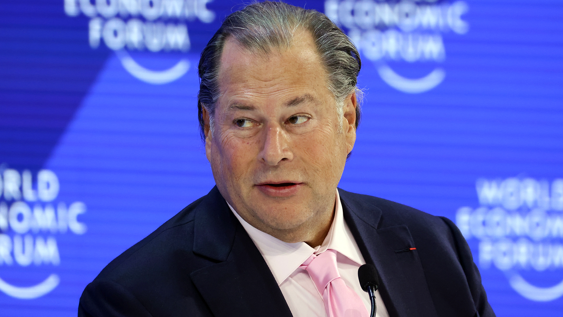 Marc Benioff. Photo by Krisztian Bocsi/ Getty Images