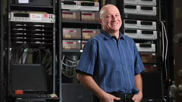 Jeff Dahn in his Dalhousie University lab. Photo: Courtesy Dalhousie
