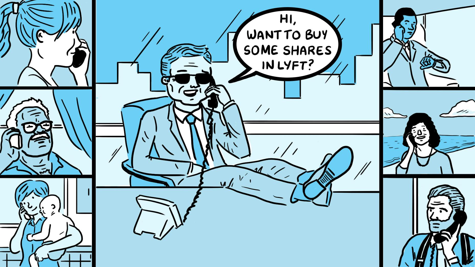 Cold Calling Heats Up for Private Tech Stocks