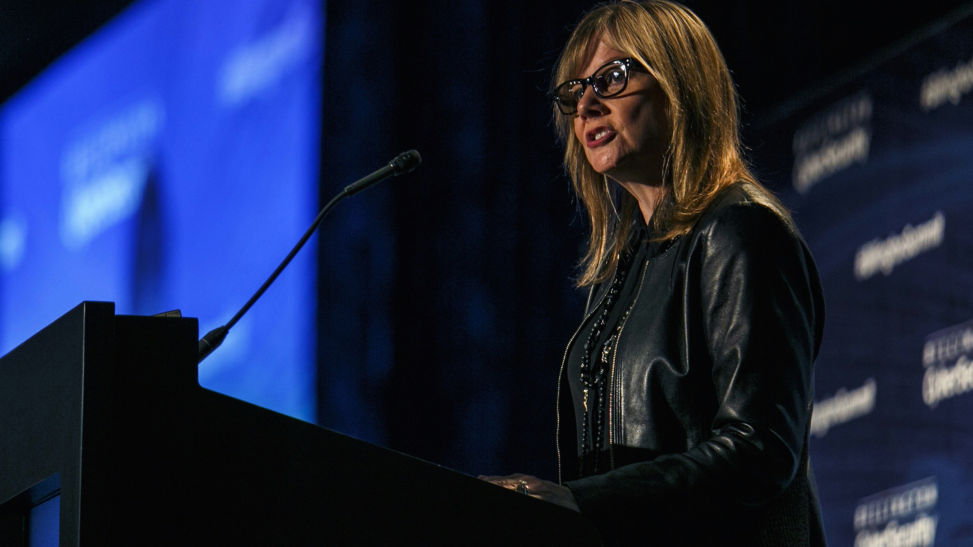 GM CEO Mary Barra. Photo by Bloomberg.