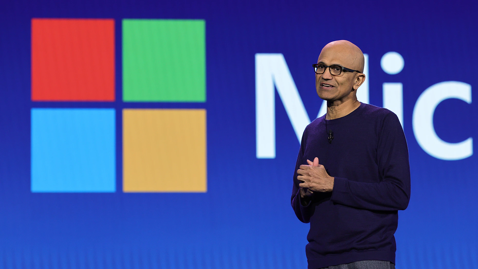Microsoft CEO Satya Nadella via Getty