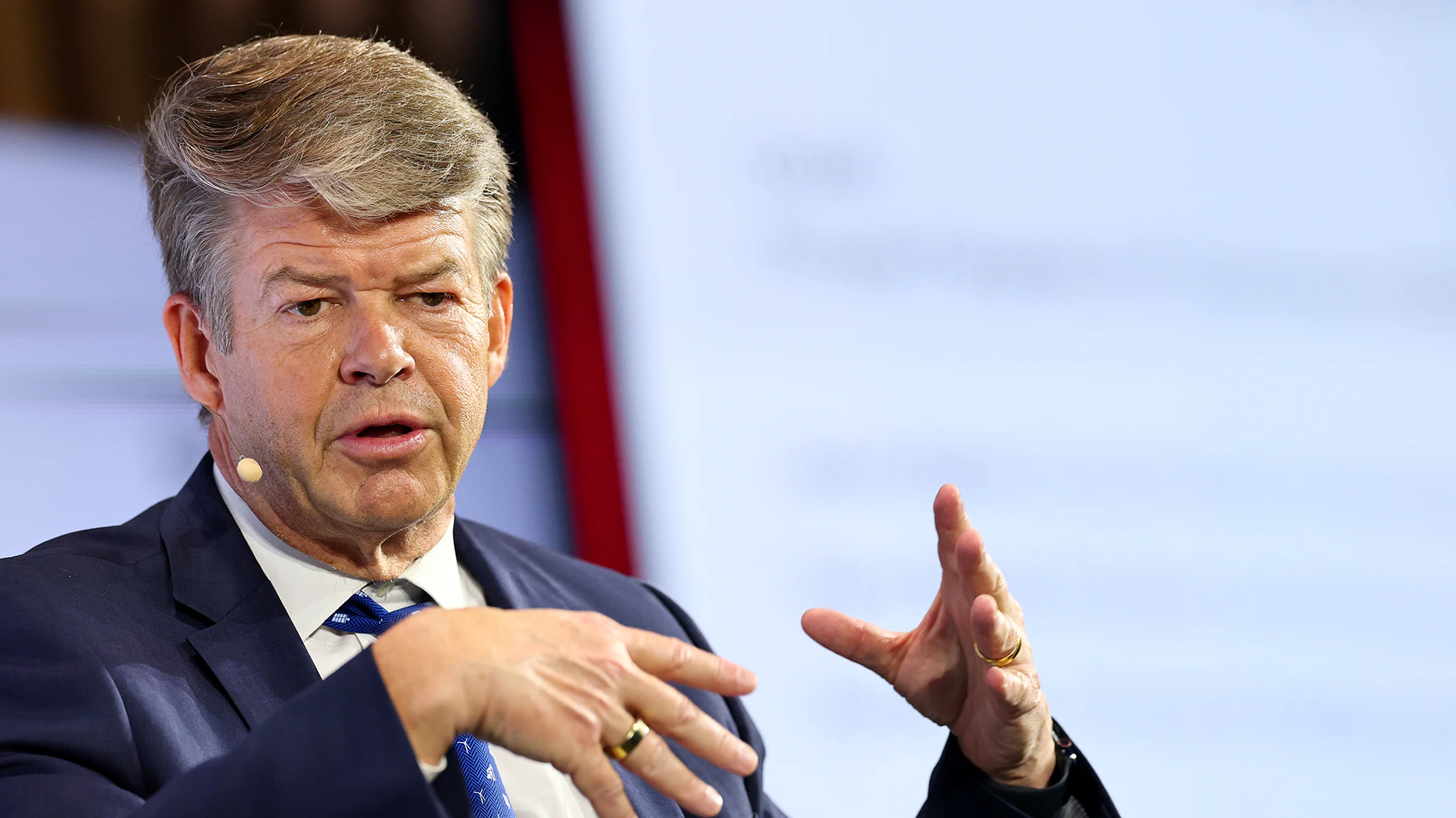 Hunter Hunt, CEO of Hunt Energy. Photo by Aaron M. Sprecher/ Getty Images