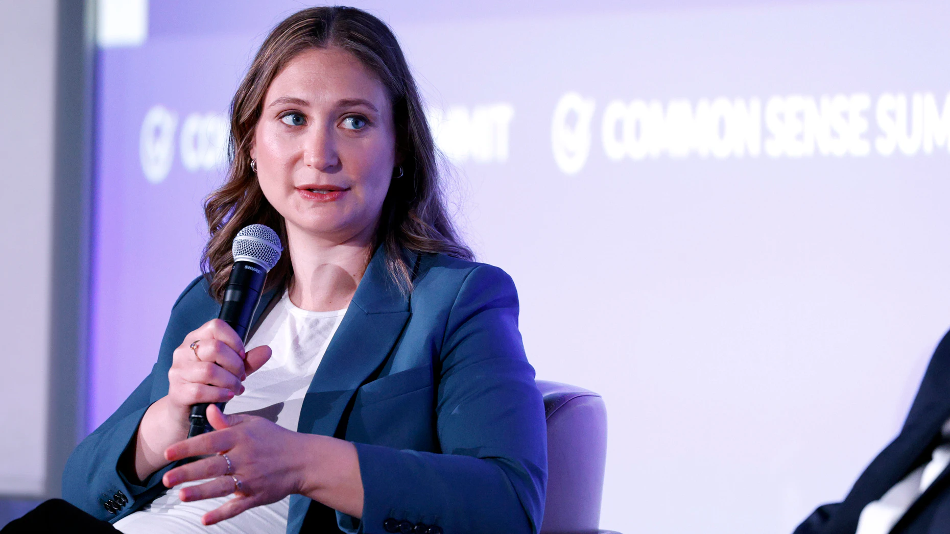 Daniela Amodei, co-founder and president of Anthropic. Kimberly White/Common Sense Media/Getty Images.