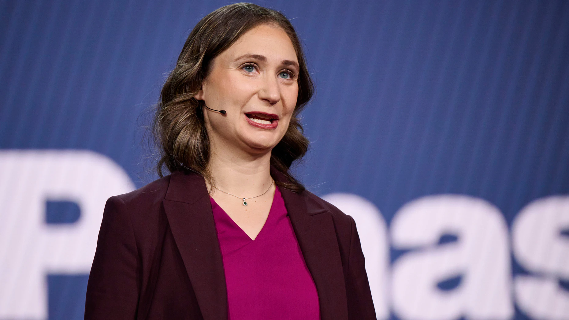 Anthropic co-founder and president, Daniela Amodei. Bridget Bennett/Bloomberg/Getty Images.
