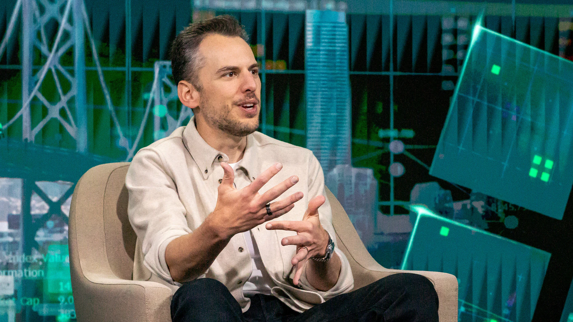 Mike Krieger from Anthropic. David Paul Morris/Bloomberg via Getty Images.