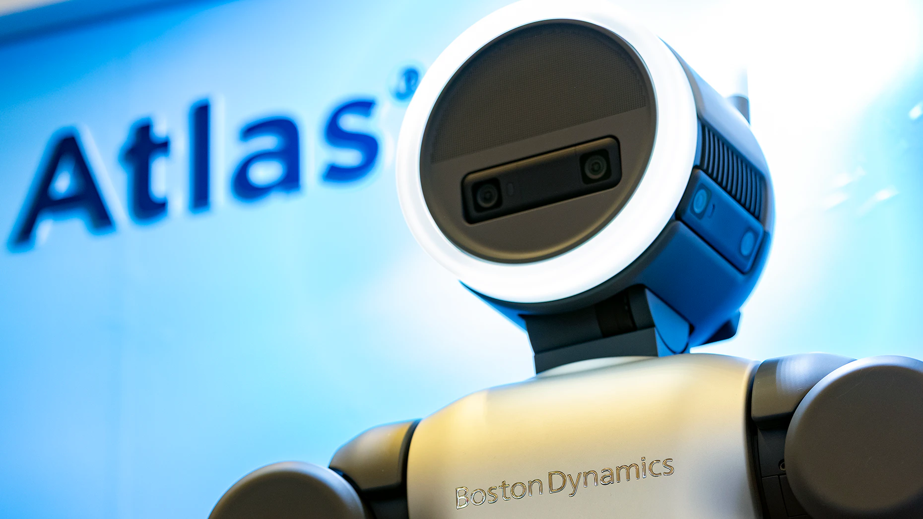 Boston Dynamics' humanoid robot, Atlas. Photo by Chris Jung/NurPhoto via Getty Images