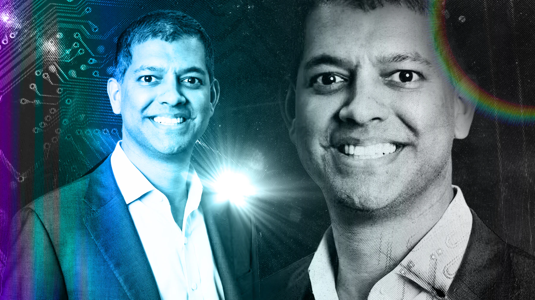 Anthropic CFO Krishna Rao. Art by Mike Sullivan.