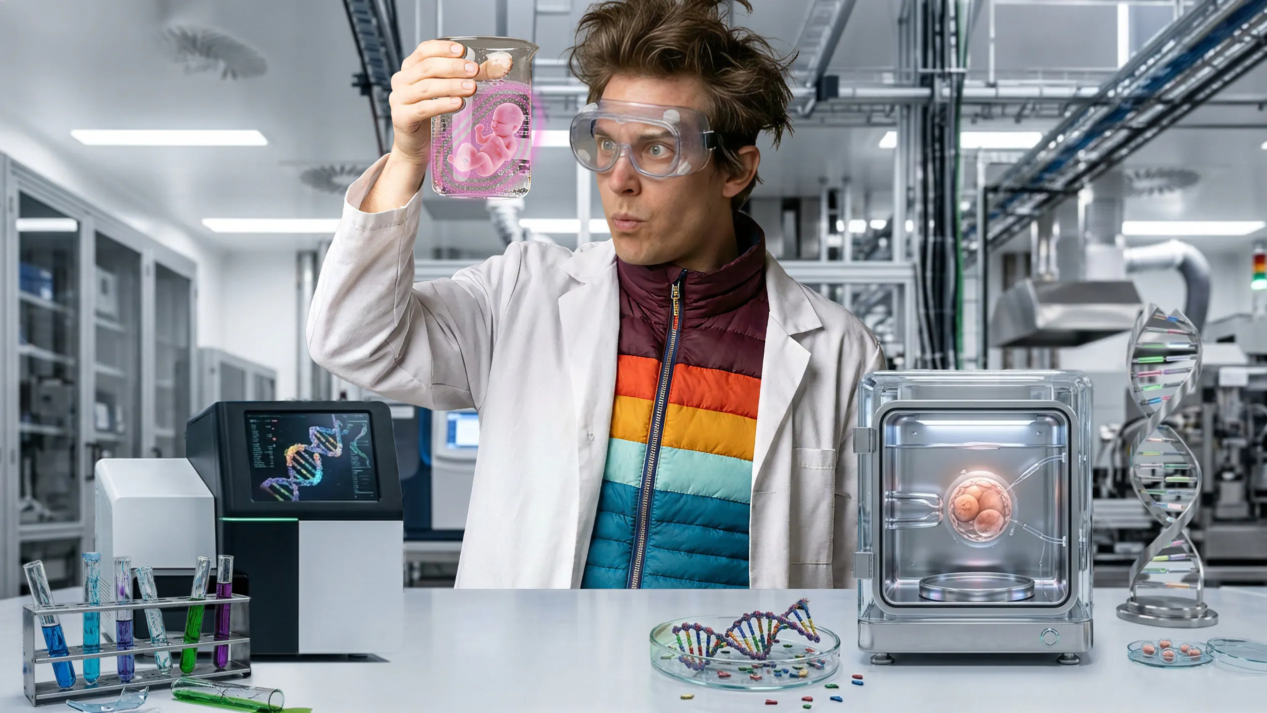 Silicon Valley Likes the Idea of Gene-Edited Embryos. It’ll Be a Wait