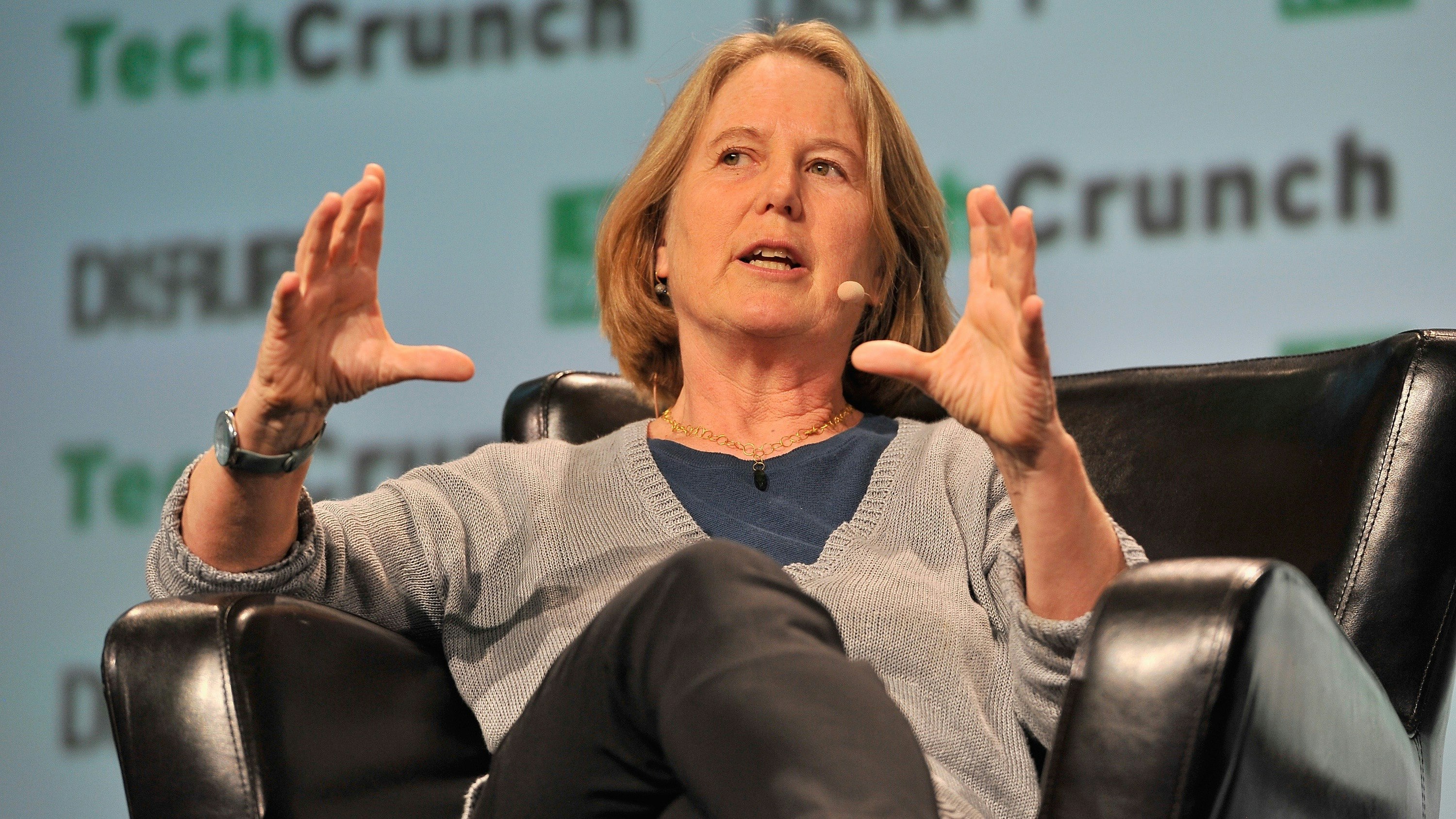 Google cloud chief Diane Greene. Photo by Flickr/TechCrunch.