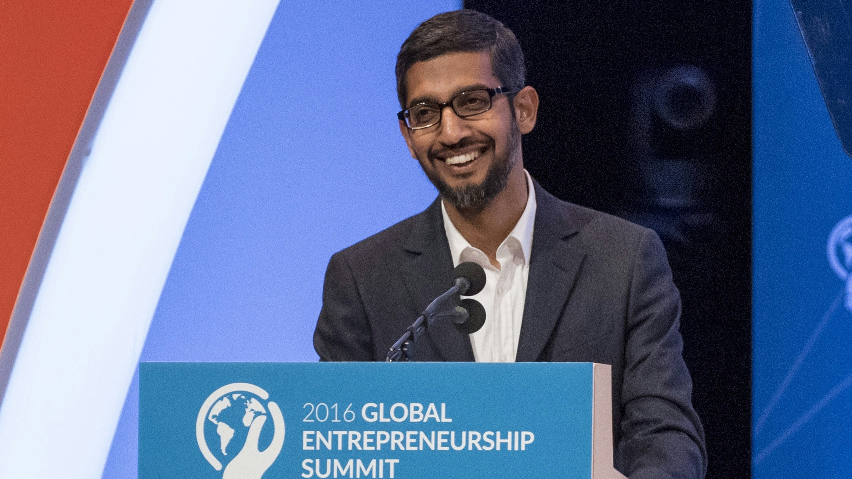 Google CEO Sundar Pichai. Photo by Bloomberg.