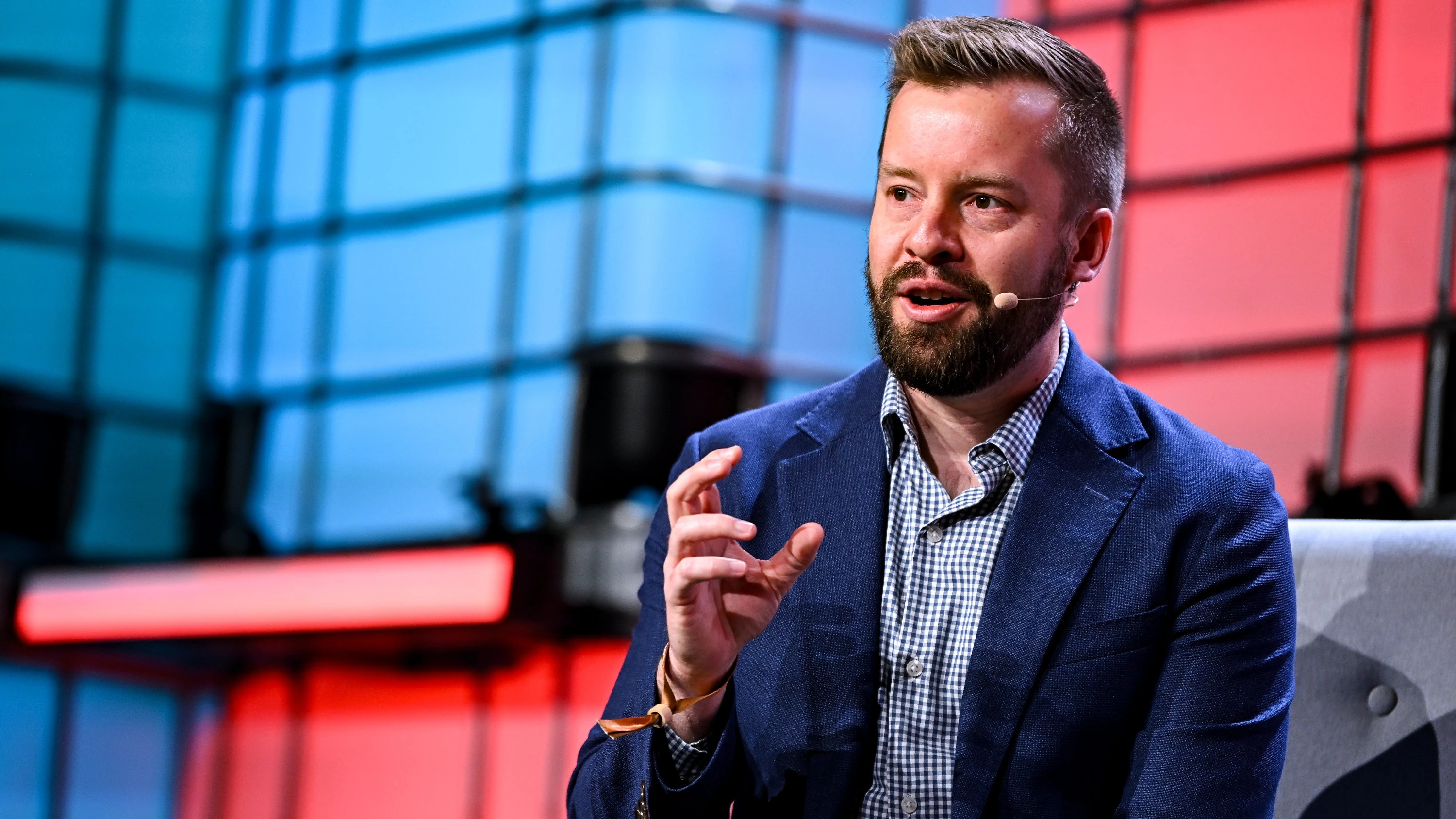 Mark Wade, Co-founder & CEO, Ayar Labs. Photo By Ramsey Cardy/Getty Images