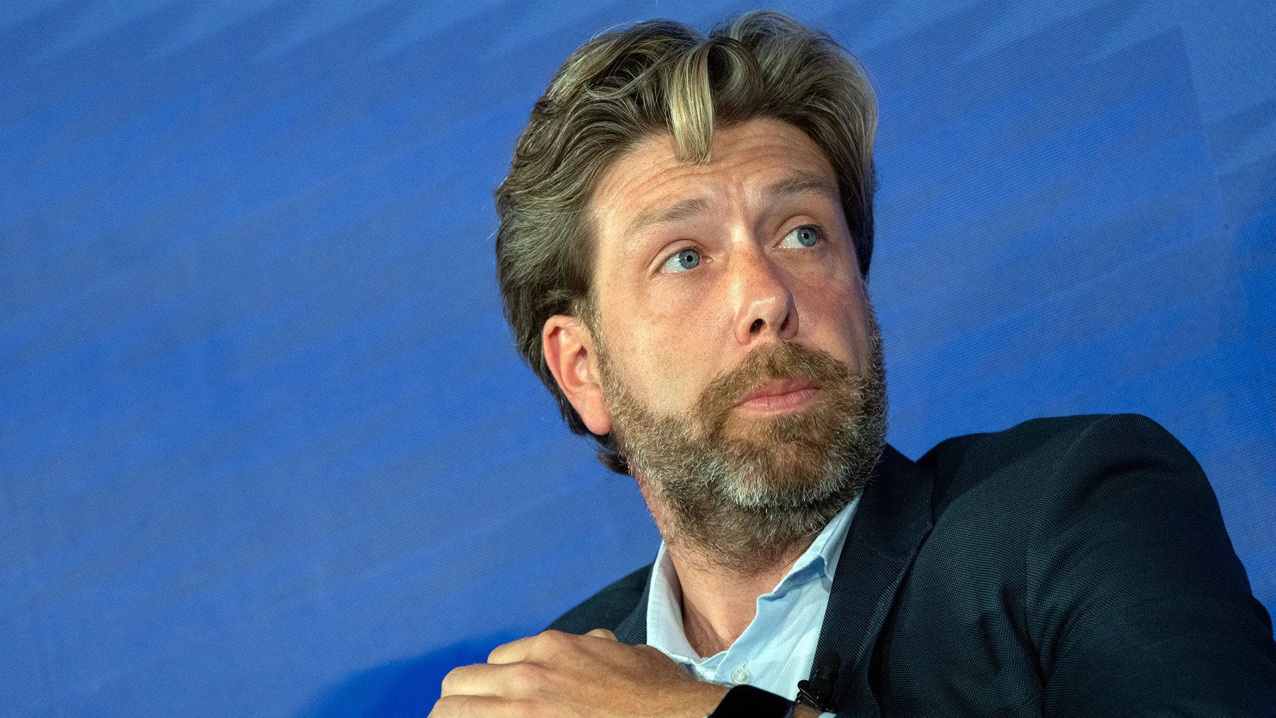 Michael McNamara, CEO of Lancium. Photo by Jeenah Moon/ Getty Images
