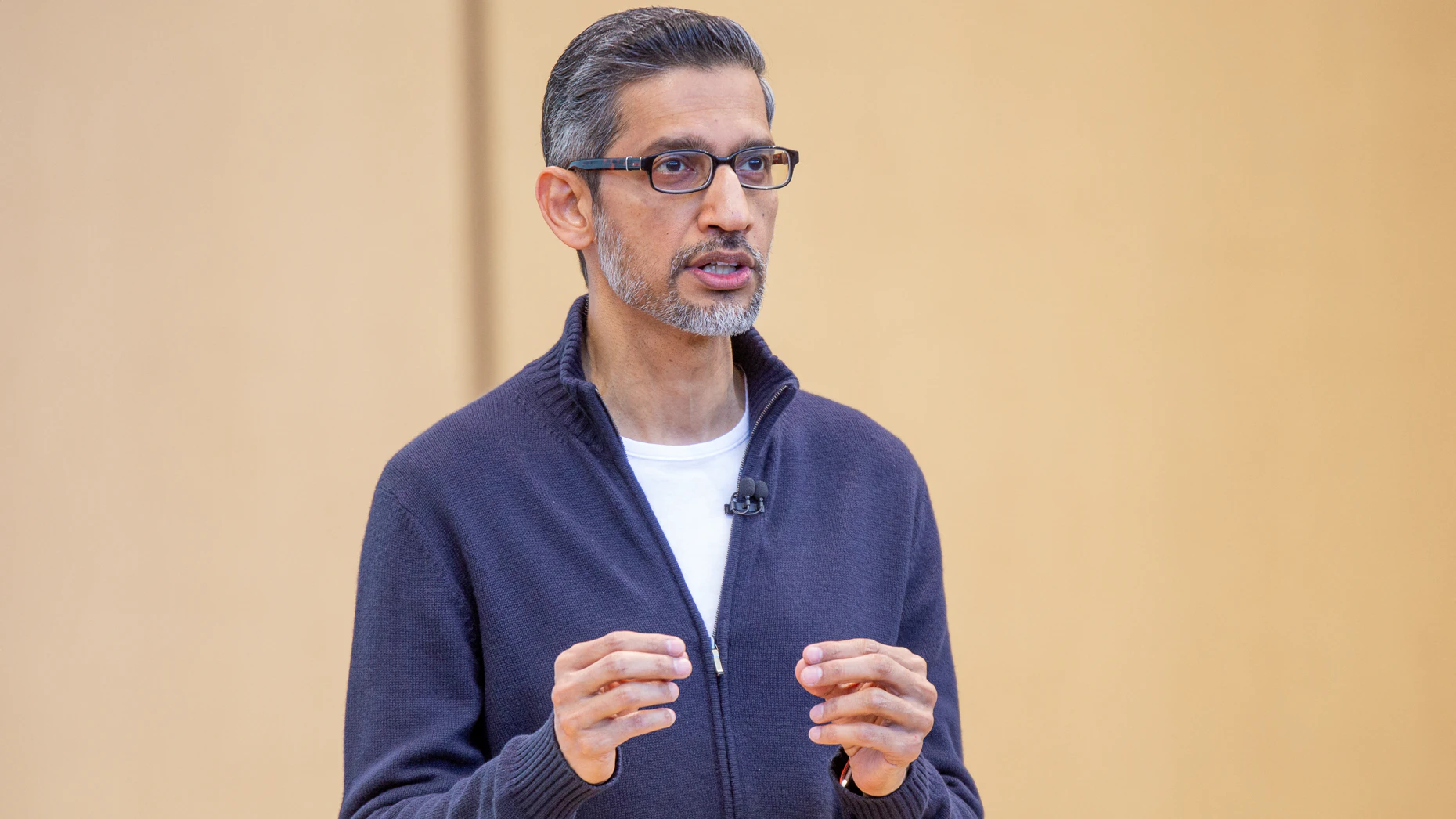 Google CEO Sundar Pichai. Karl Mondon/AFP/Getty Images.