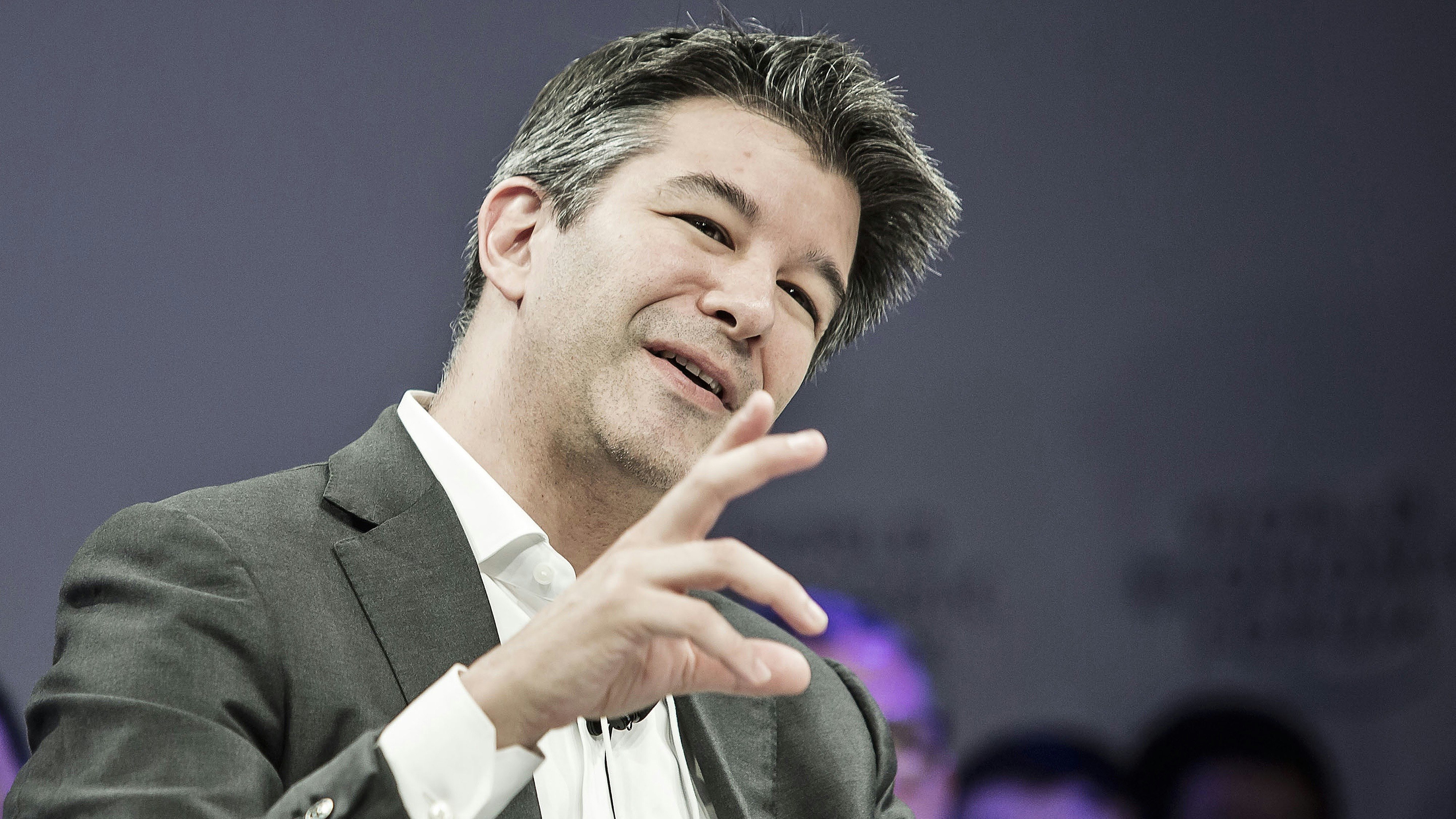Uber CEO Travis Kalanick. Photo by Bloomberg.