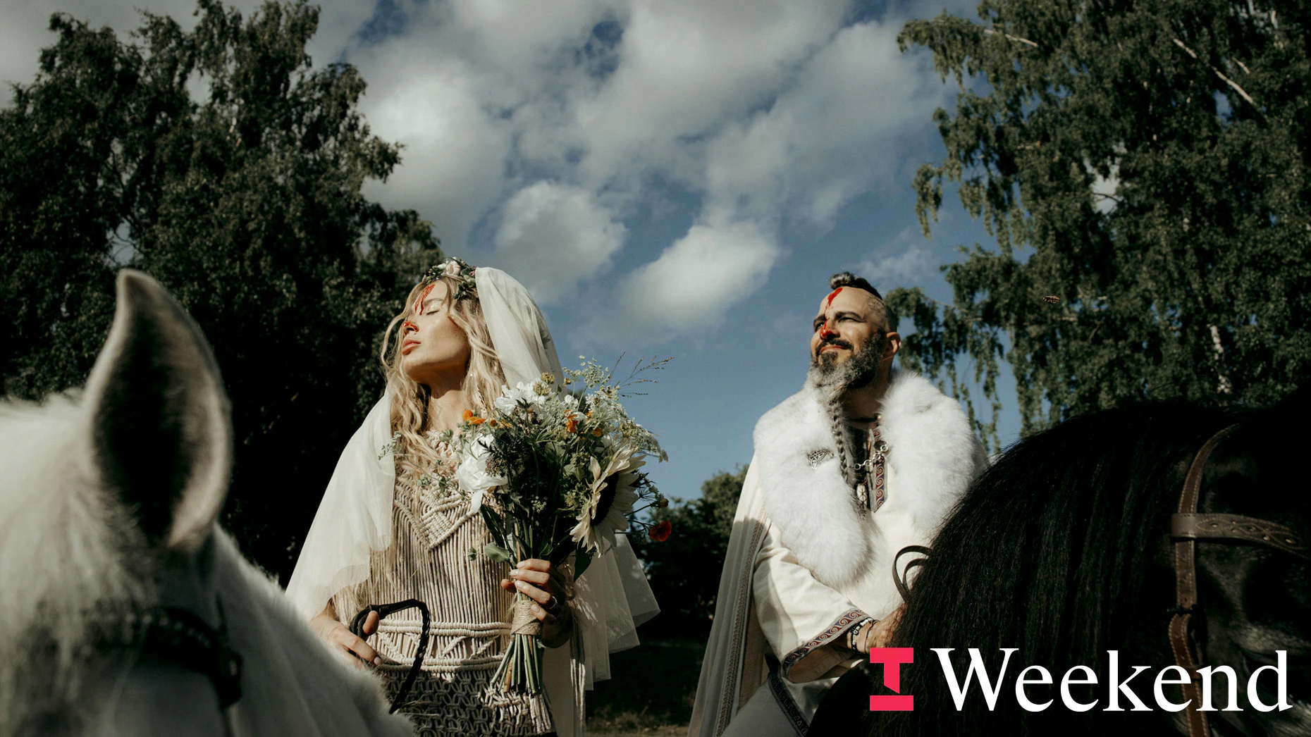 Tech's Phone-Free, Viking-Filled Wedding of the Summer