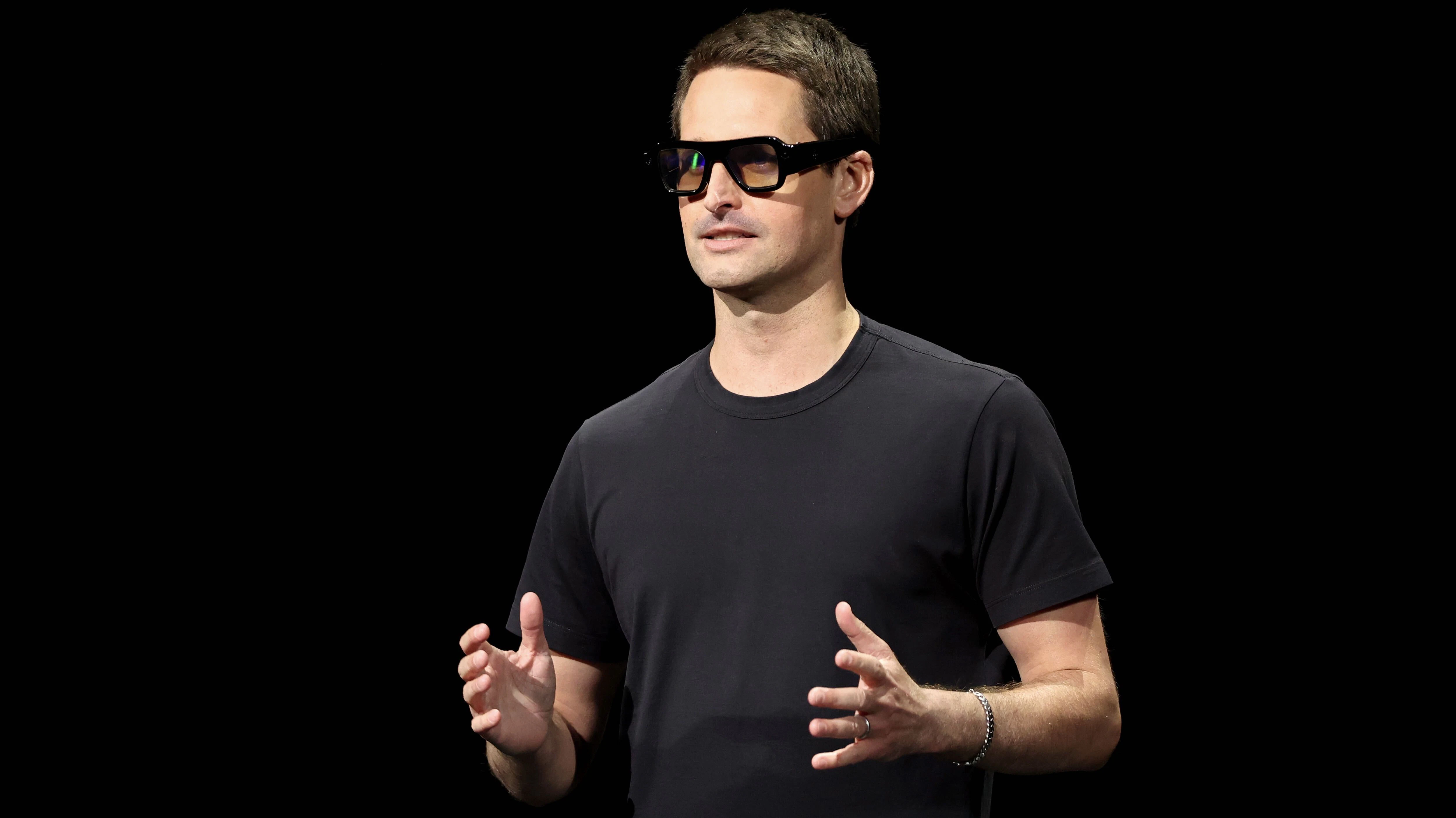 Snap CEO Evan Spiegel. Getty Images.