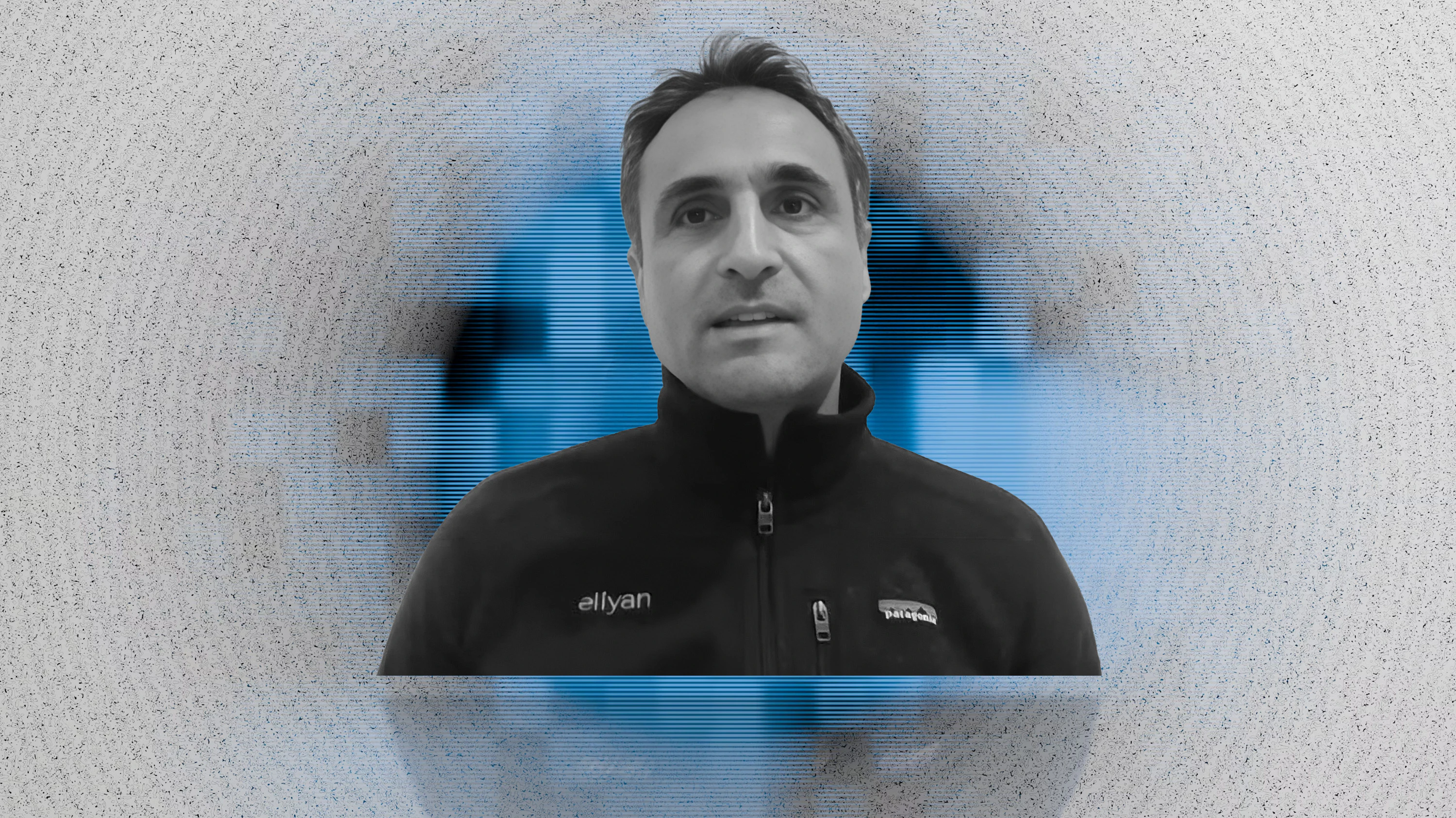 Ramin Farjadrad, Eliyan Co-founder & CEO. Art by Clark Miller; TITV.