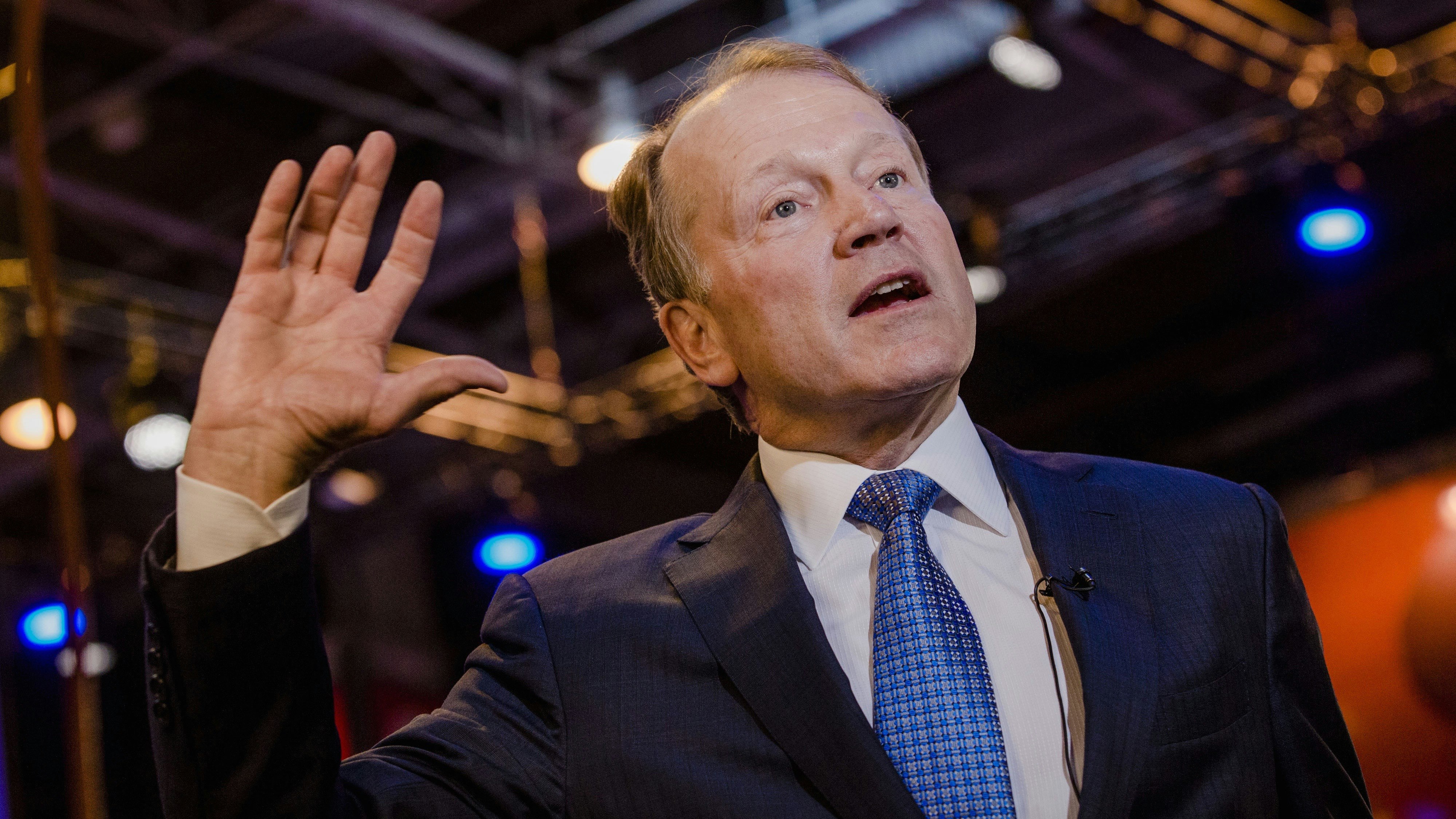 Former Cisco CEO John Chambers. Photo by Bloomberg.