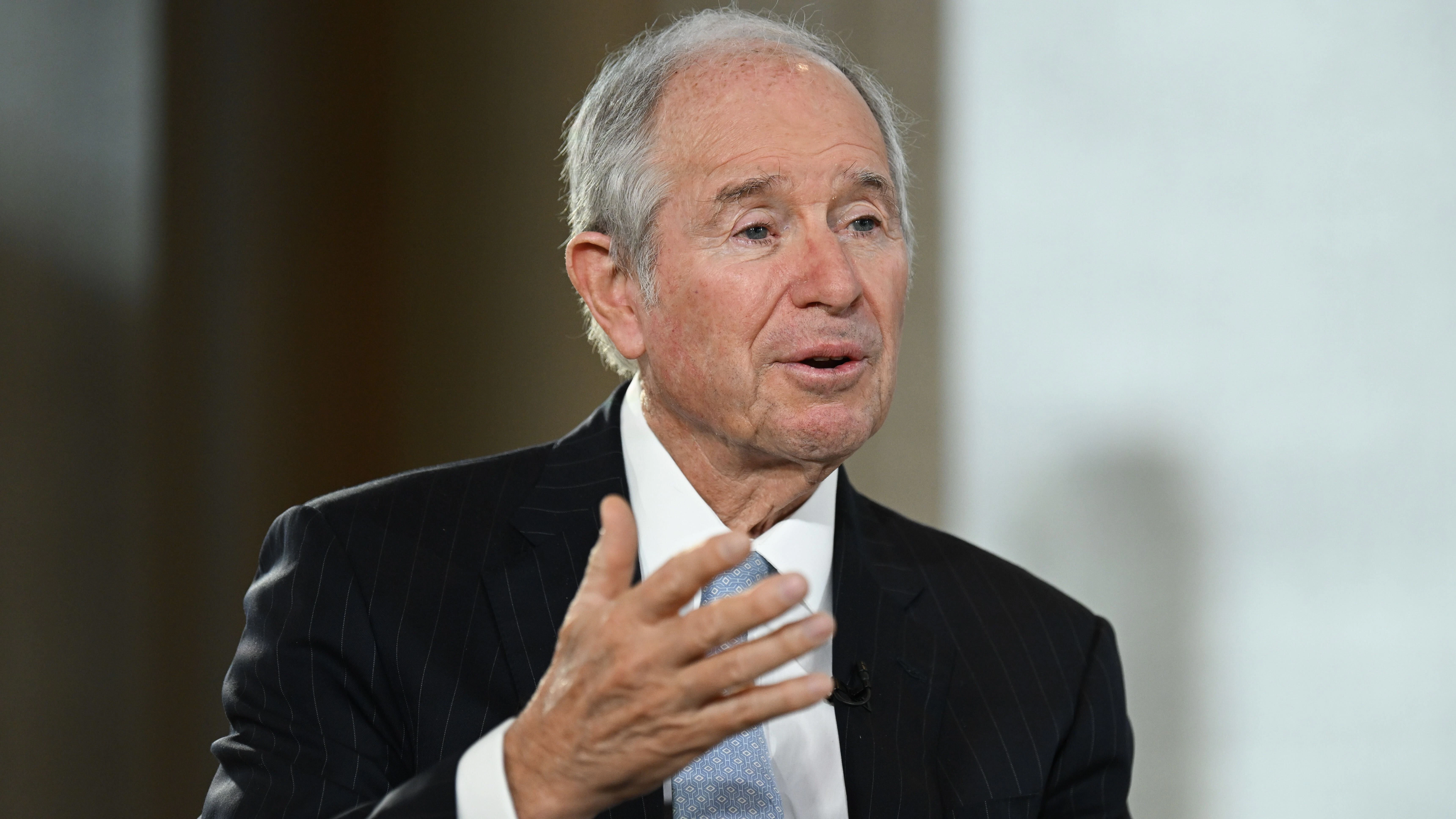 Blackstone CEO Steve Schwarzman. Jaimi Joy/Bloomberg/Getty Images.