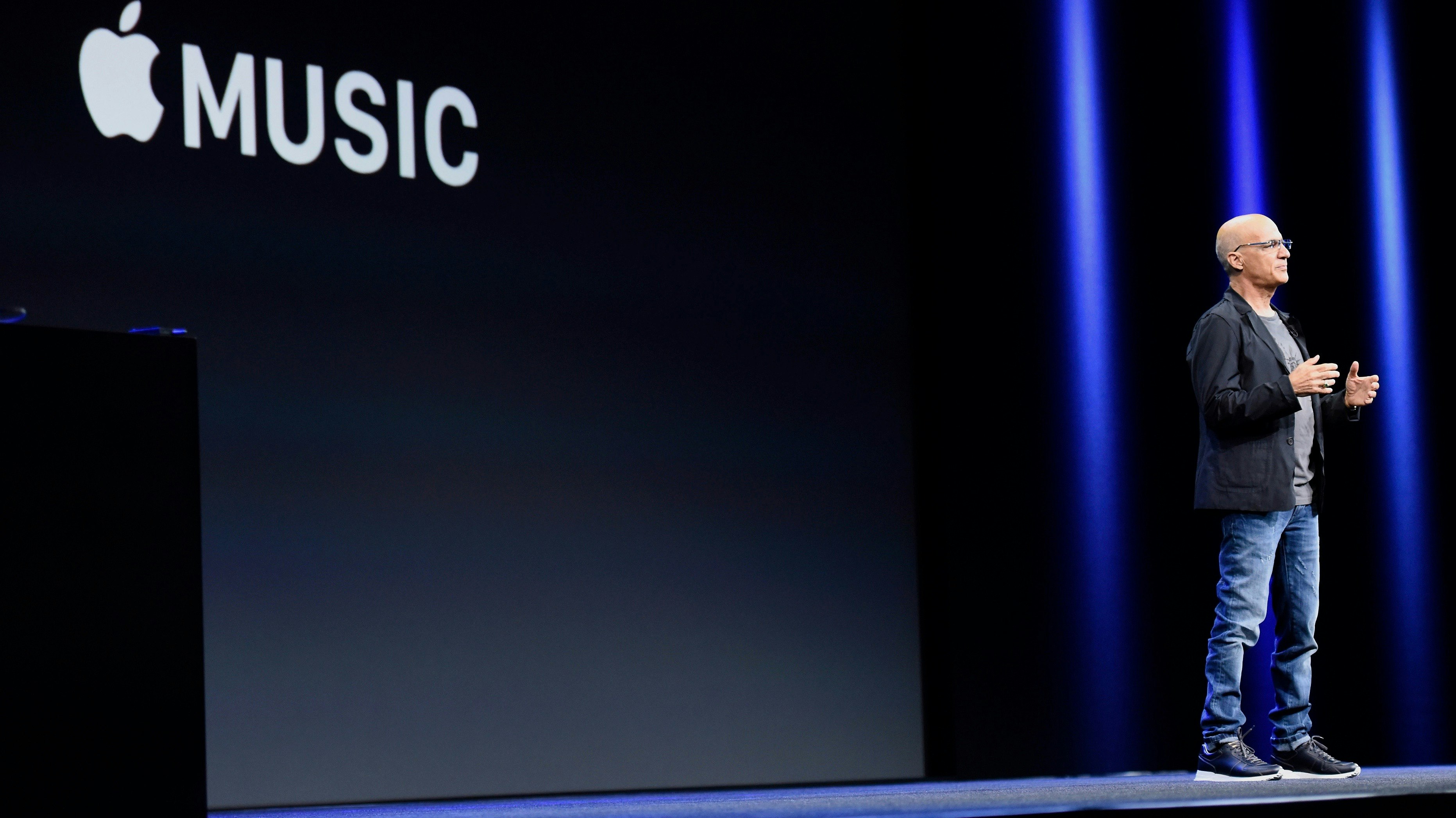 Apple executive Jimmy Iovine. Photo by Bloomberg.