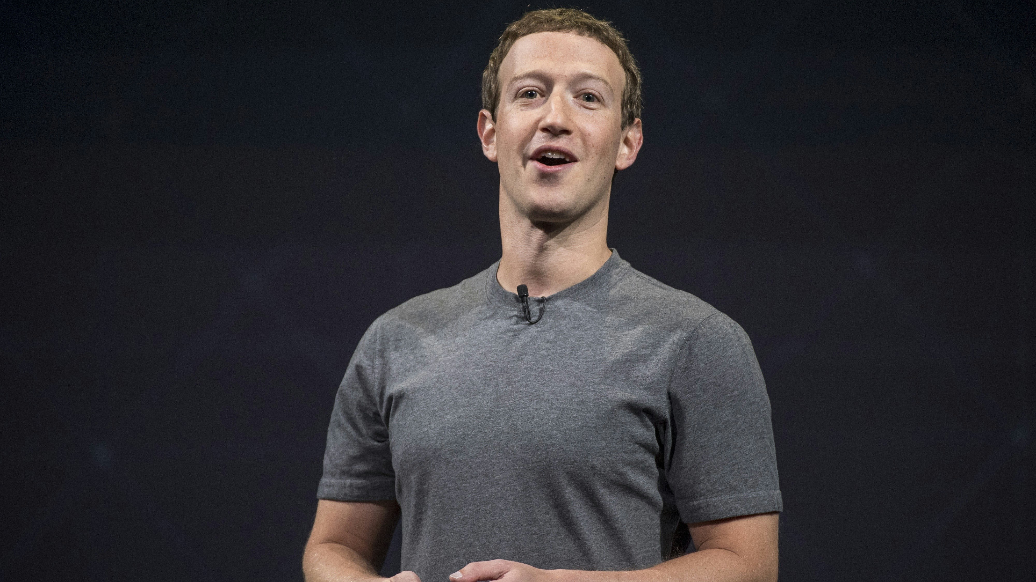 Facebook CEO Mark Zuckerberg. Photo by Bloomberg.