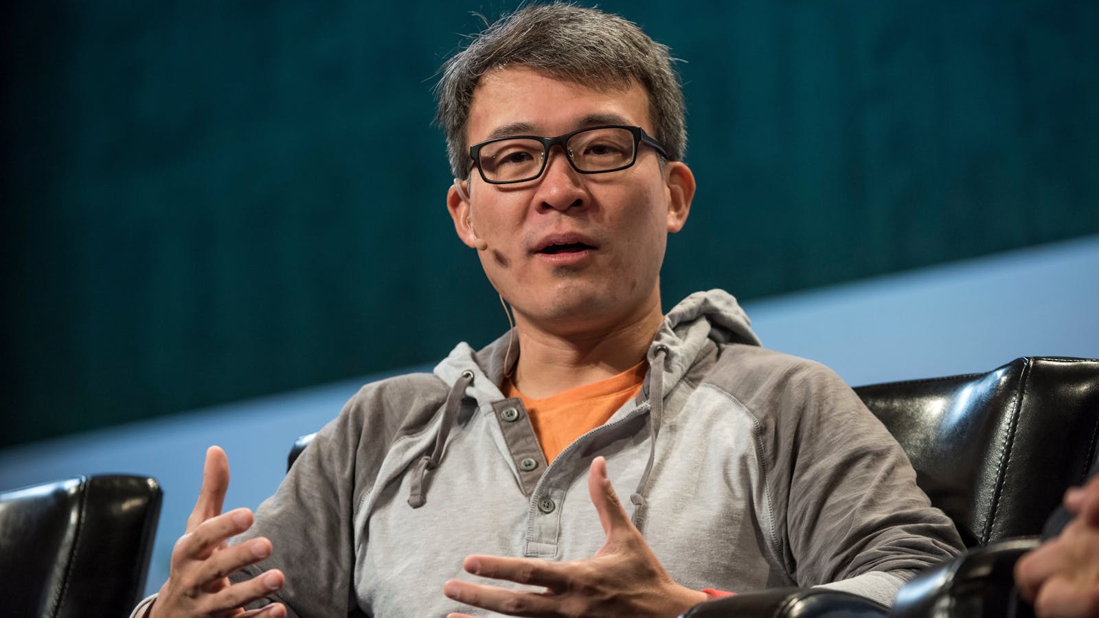Fitbit CEO James Park. Photo by Bloomberg.