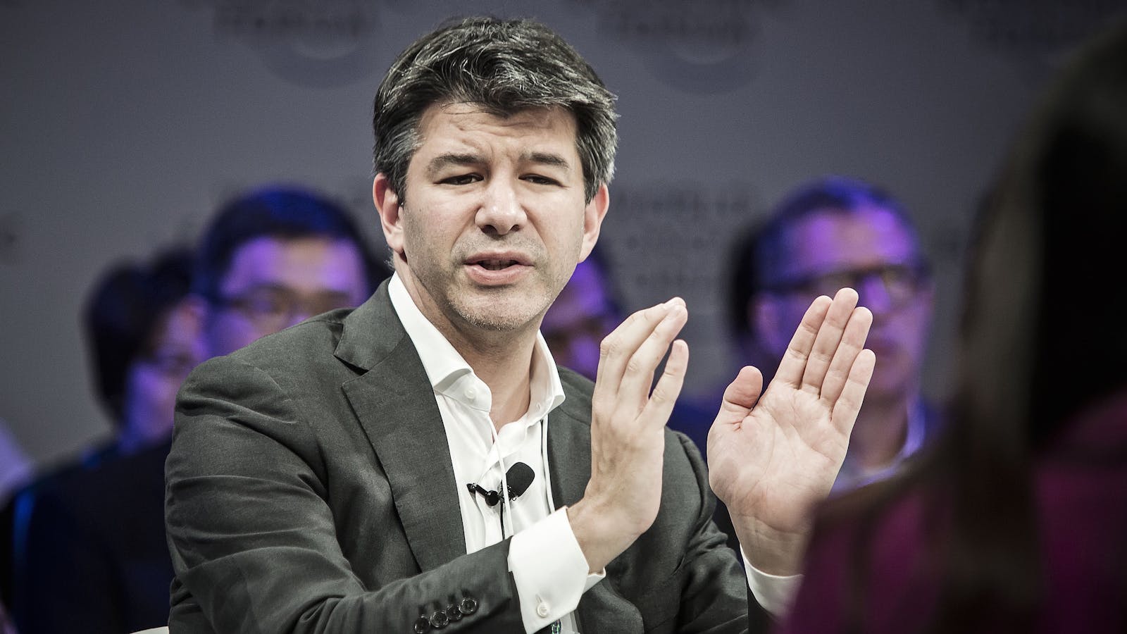 Uber CEO Travis Kalanick. Photo by Bloomberg.