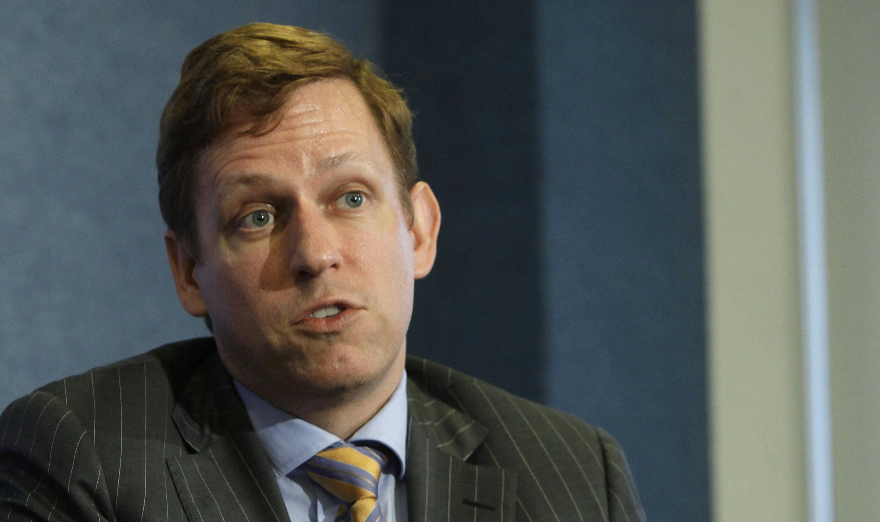 Peter Thiel. Photo by Reuters/ Yuri Gripas.