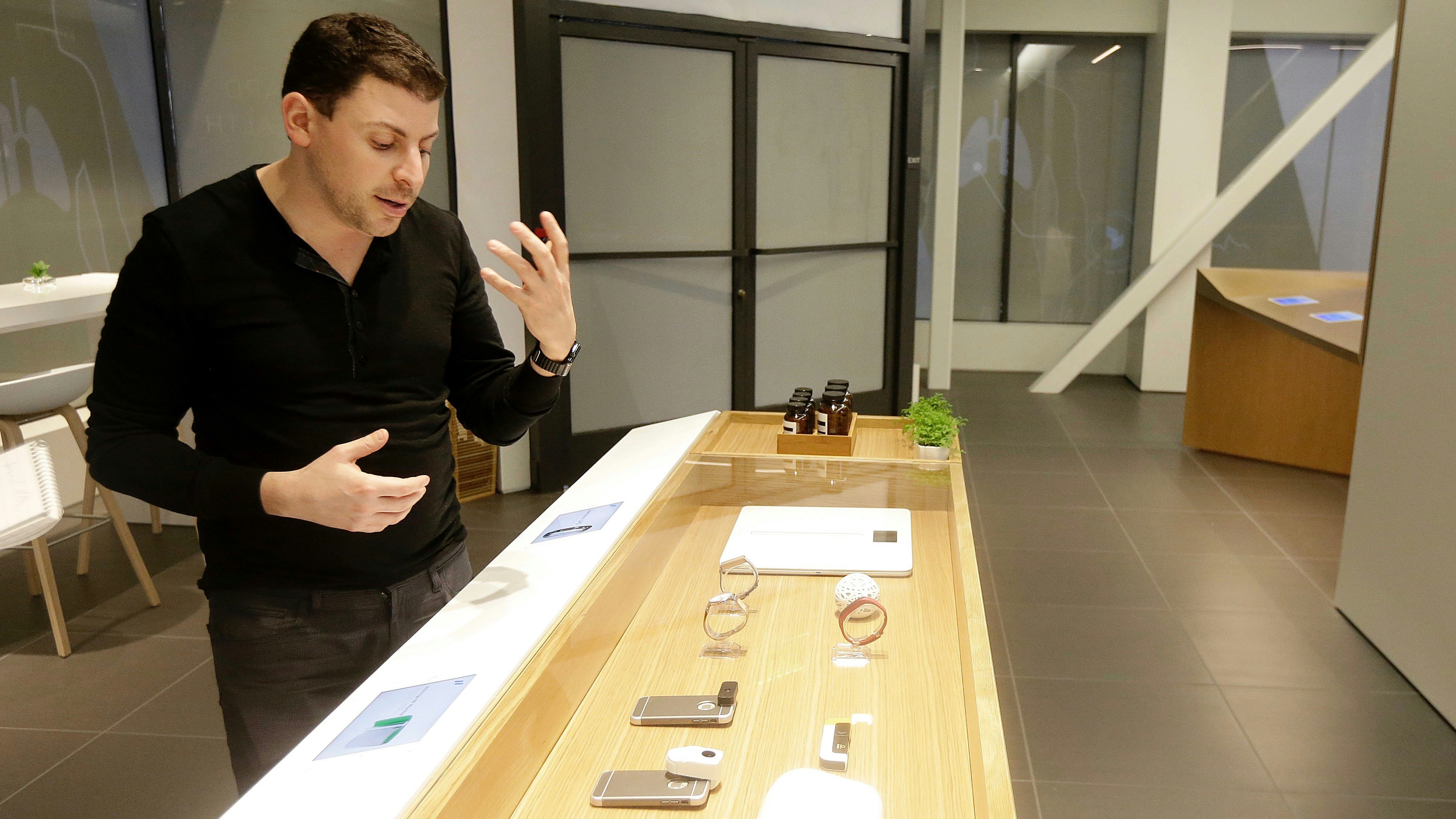 Forward CEO Adrian Aoun. Photo by AP.