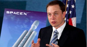 Elon Musk, founder of SpaceX. Photo by Bloomberg.