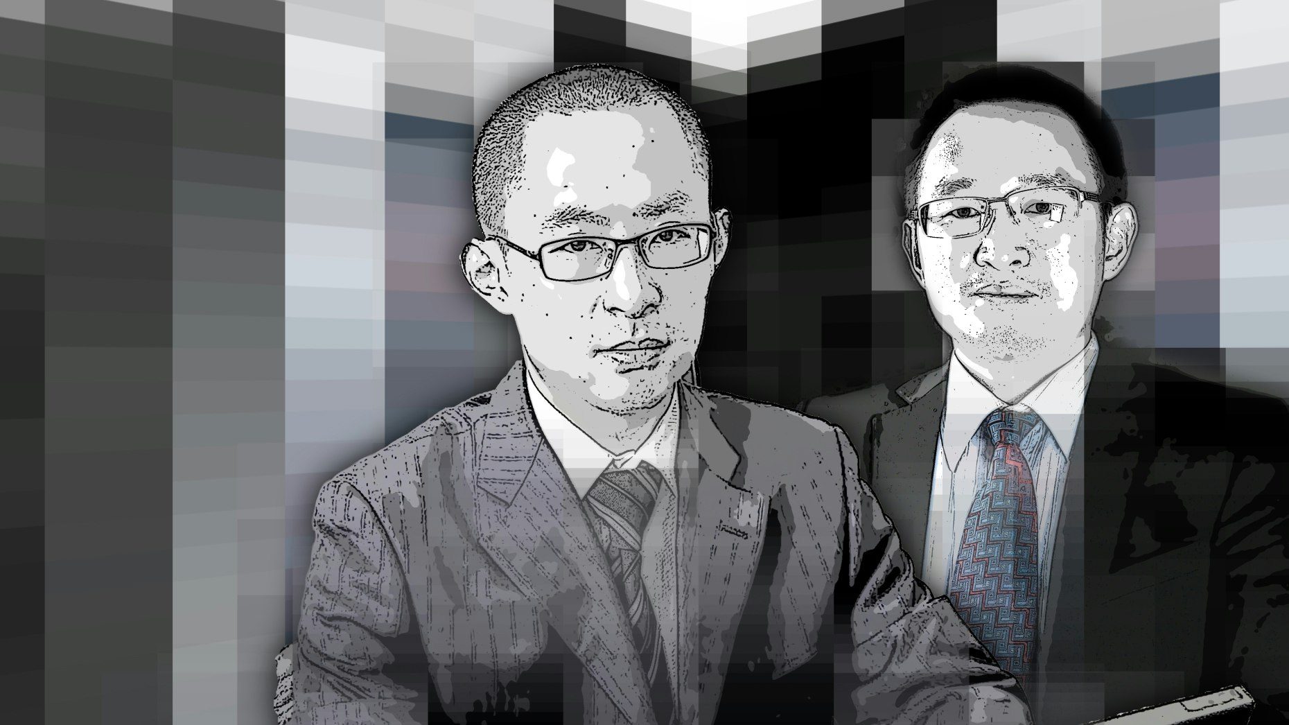 Huang Xiaojie and Wu Gang. Art by Matt Vascellaro.