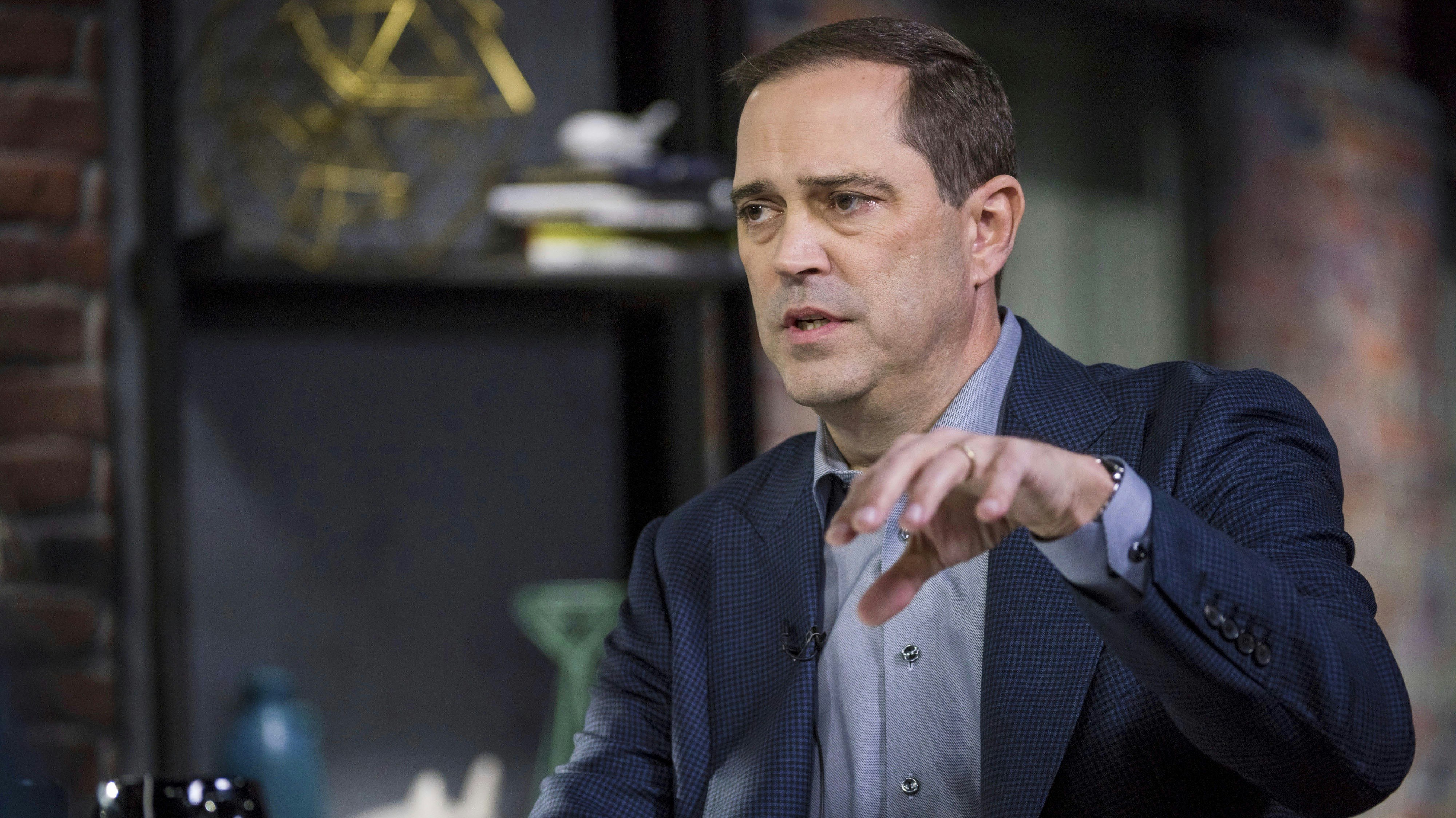 Cisco CEO Chuck Robbins. Photo by Bloomberg.