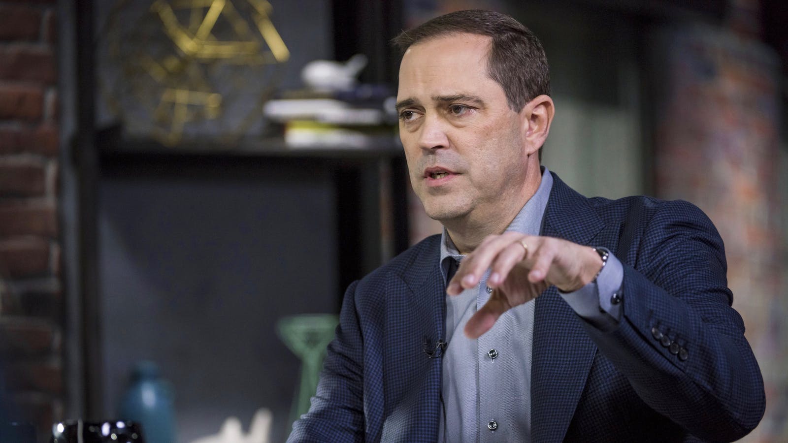 Cisco CEO Chuck Robbins. Photo by Bloomberg.