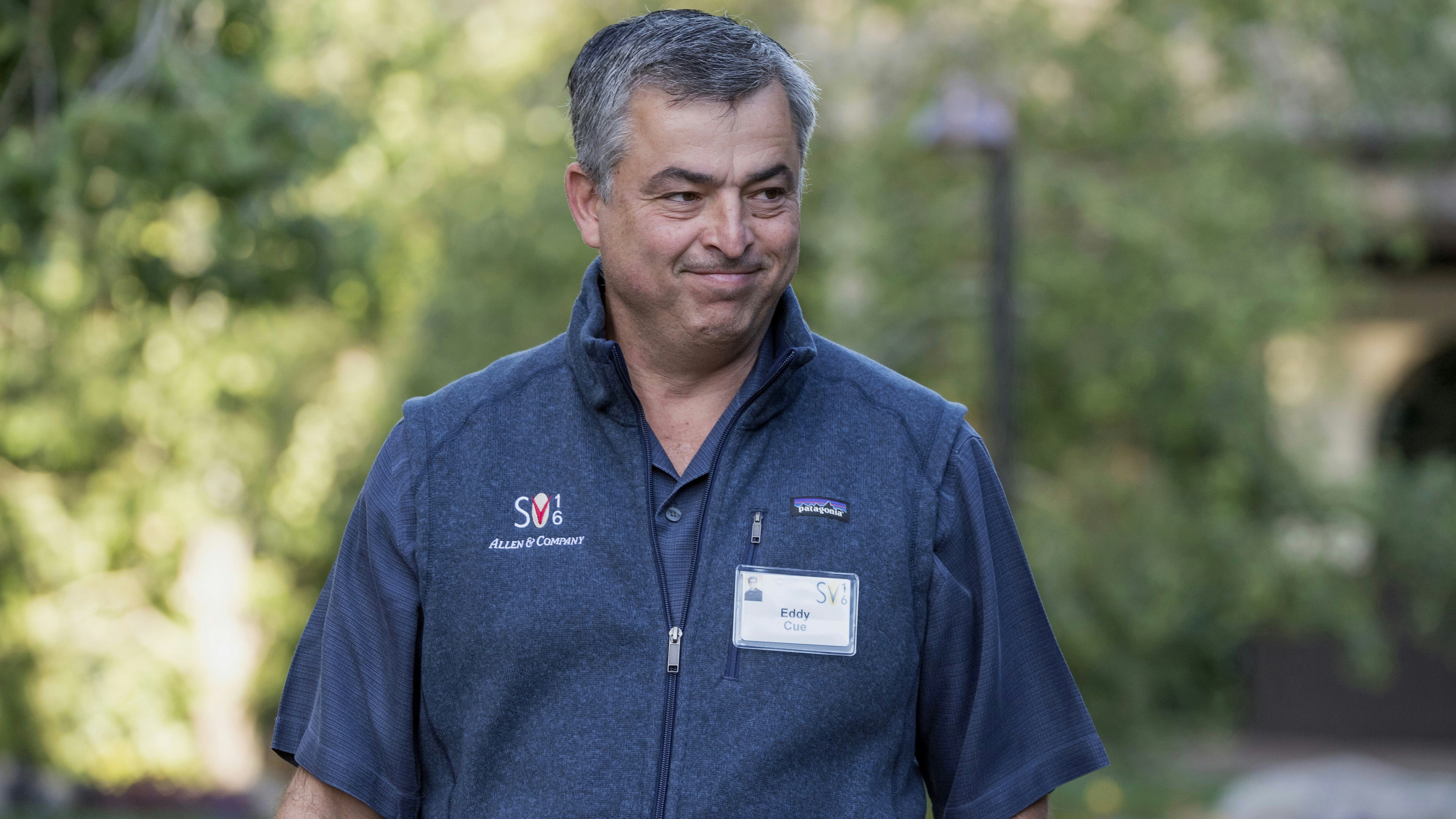 Apple executive Eddy Cue. Photo by Bloomberg