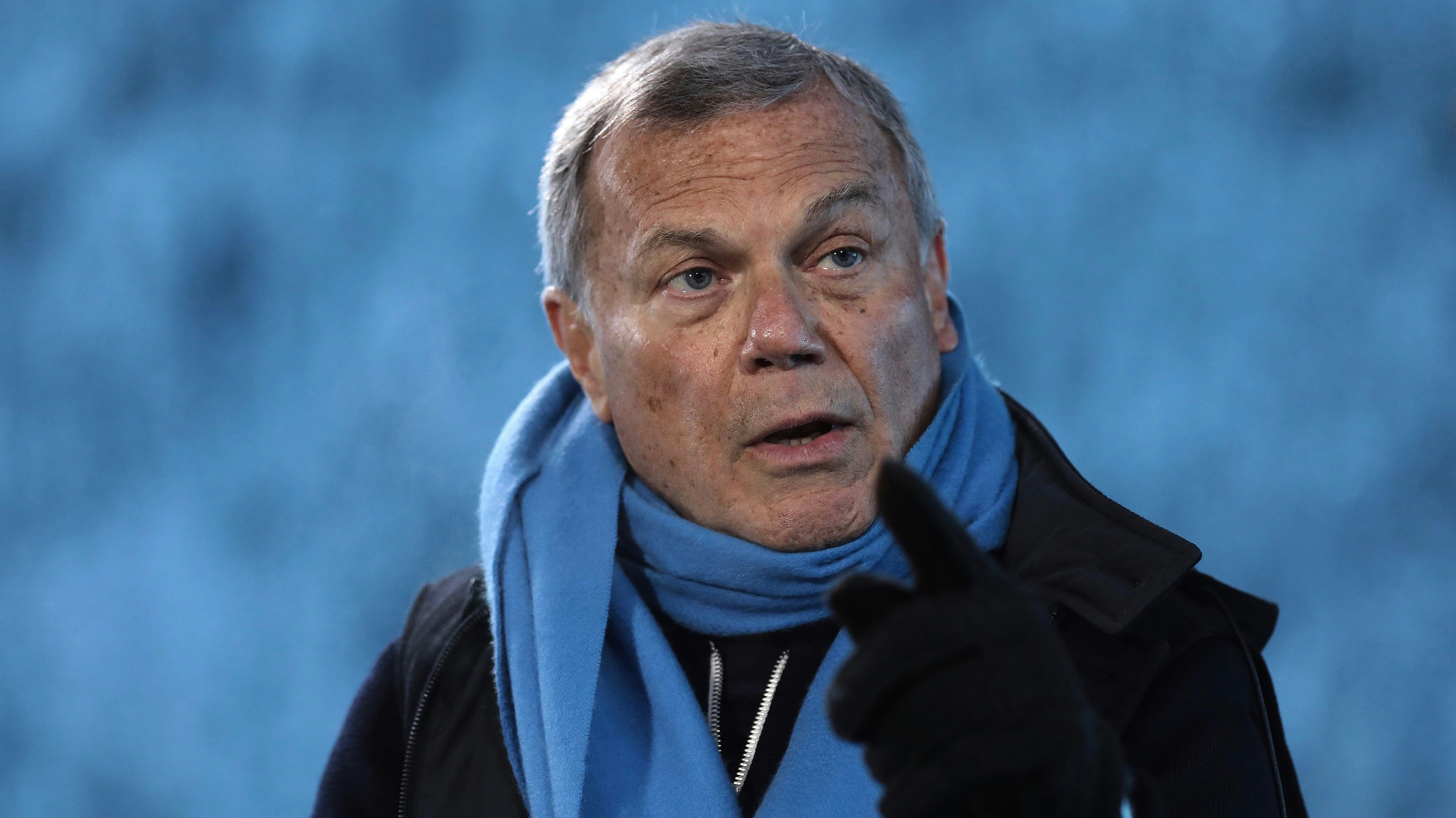 Martin Sorrell, CEO of WPP. Photo by Bloomberg.