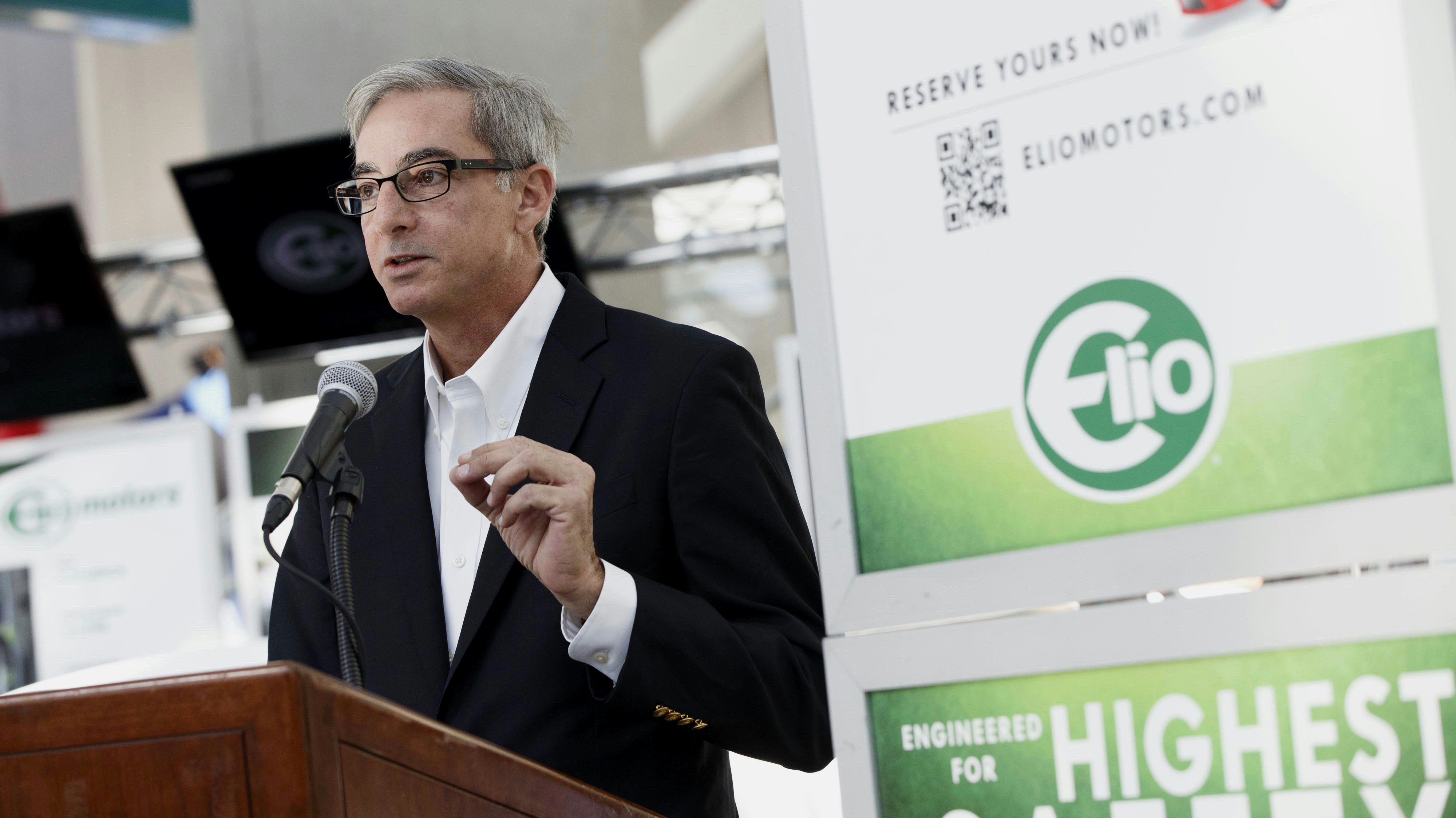 Elio Motors founder Paul Elio. Photo by Bloomberg.