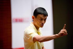 Jack Ma, founder of Alibaba. Photo by Bloomberg.