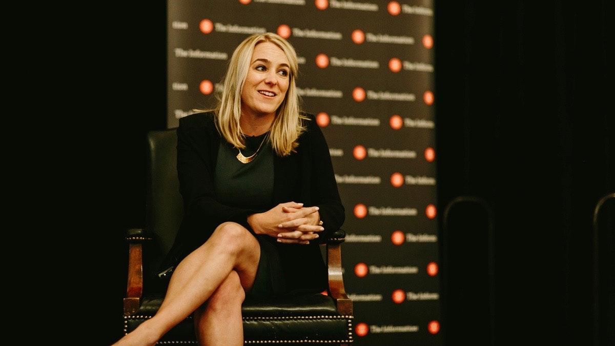 Slack VP of Product April Underwood, who oversees Slack’s investment fund. Photo by Karen Obrist.