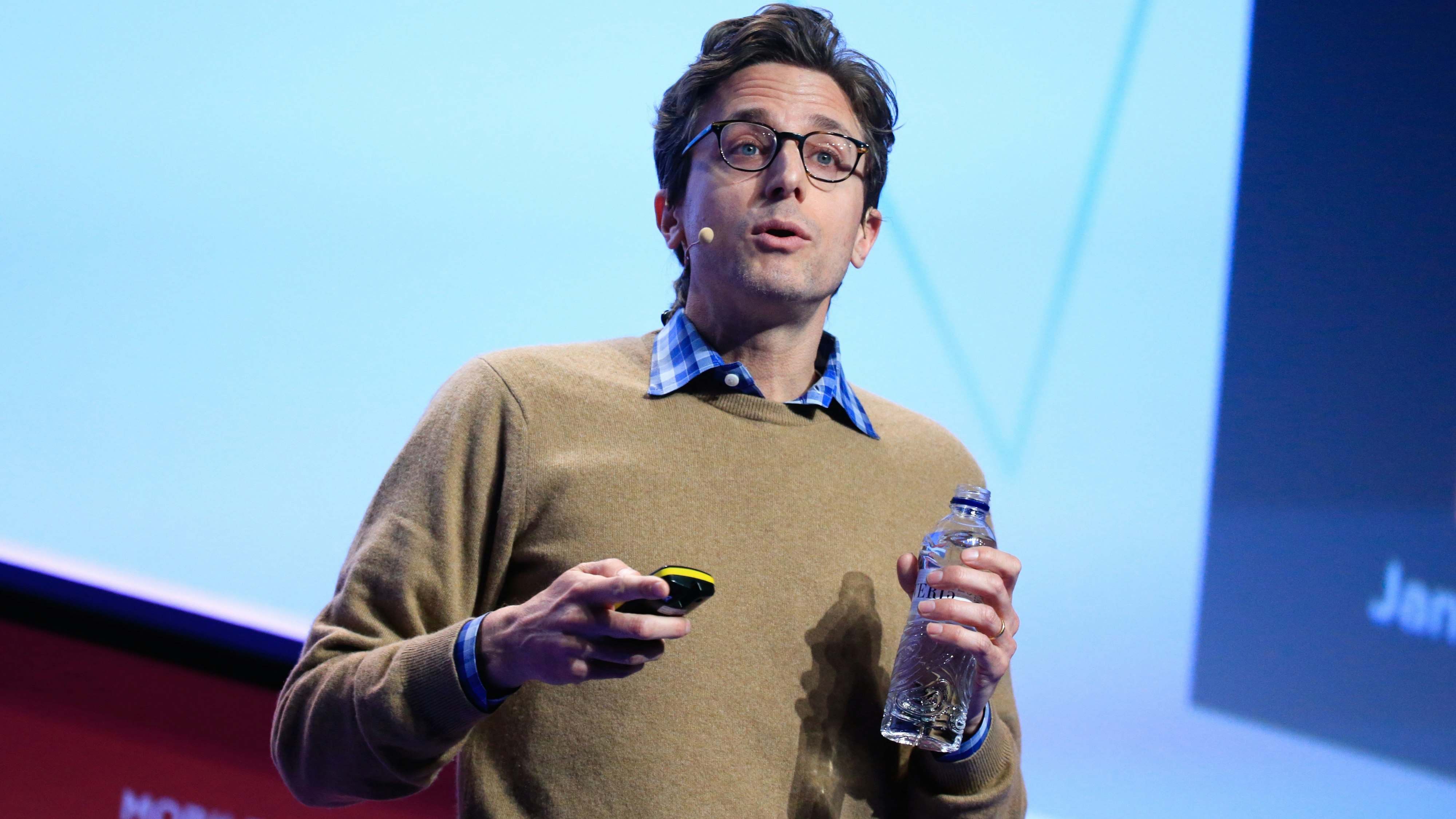 BuzzFeed CEO Jonah Peretti. Photo by Bloomberg.