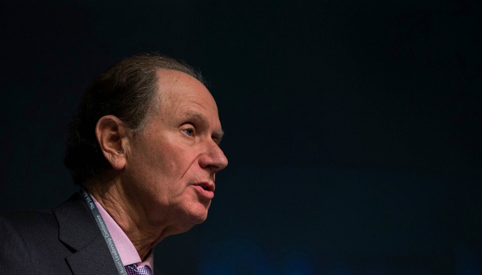 David Bonderman, founding partner of TPG. Photo by Bloomberg.