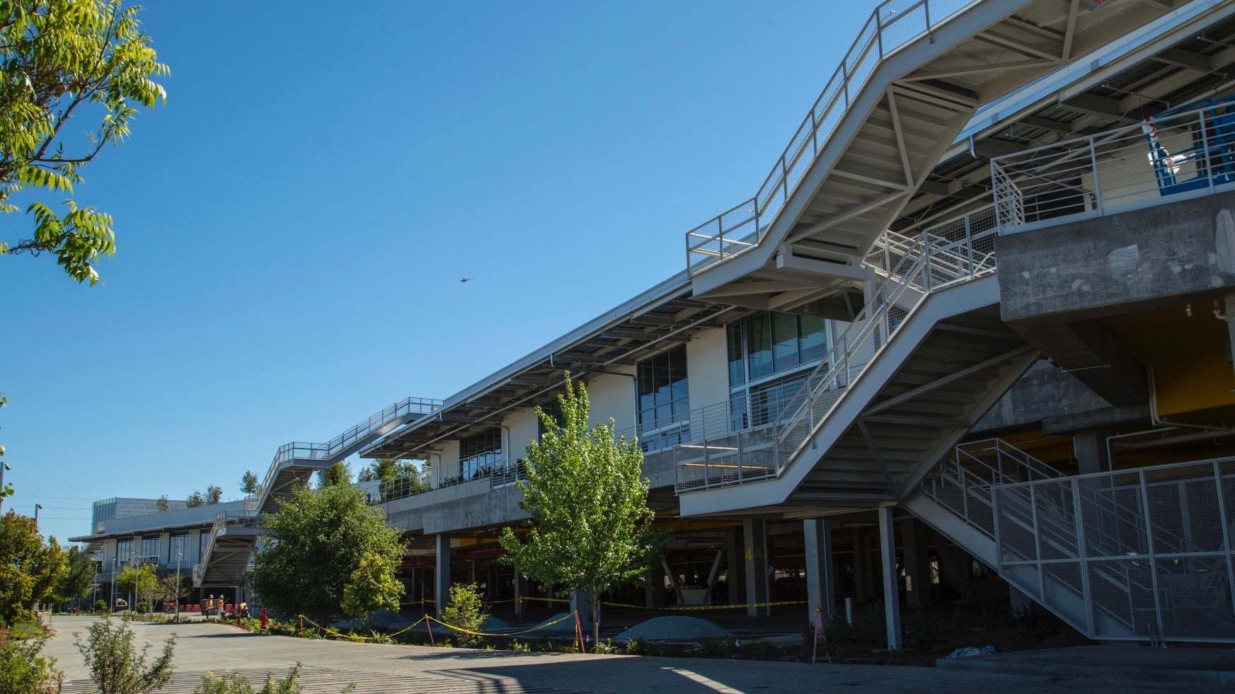 Facebook's Building 20 at its Menlo Park campus. Photo by Facebook.