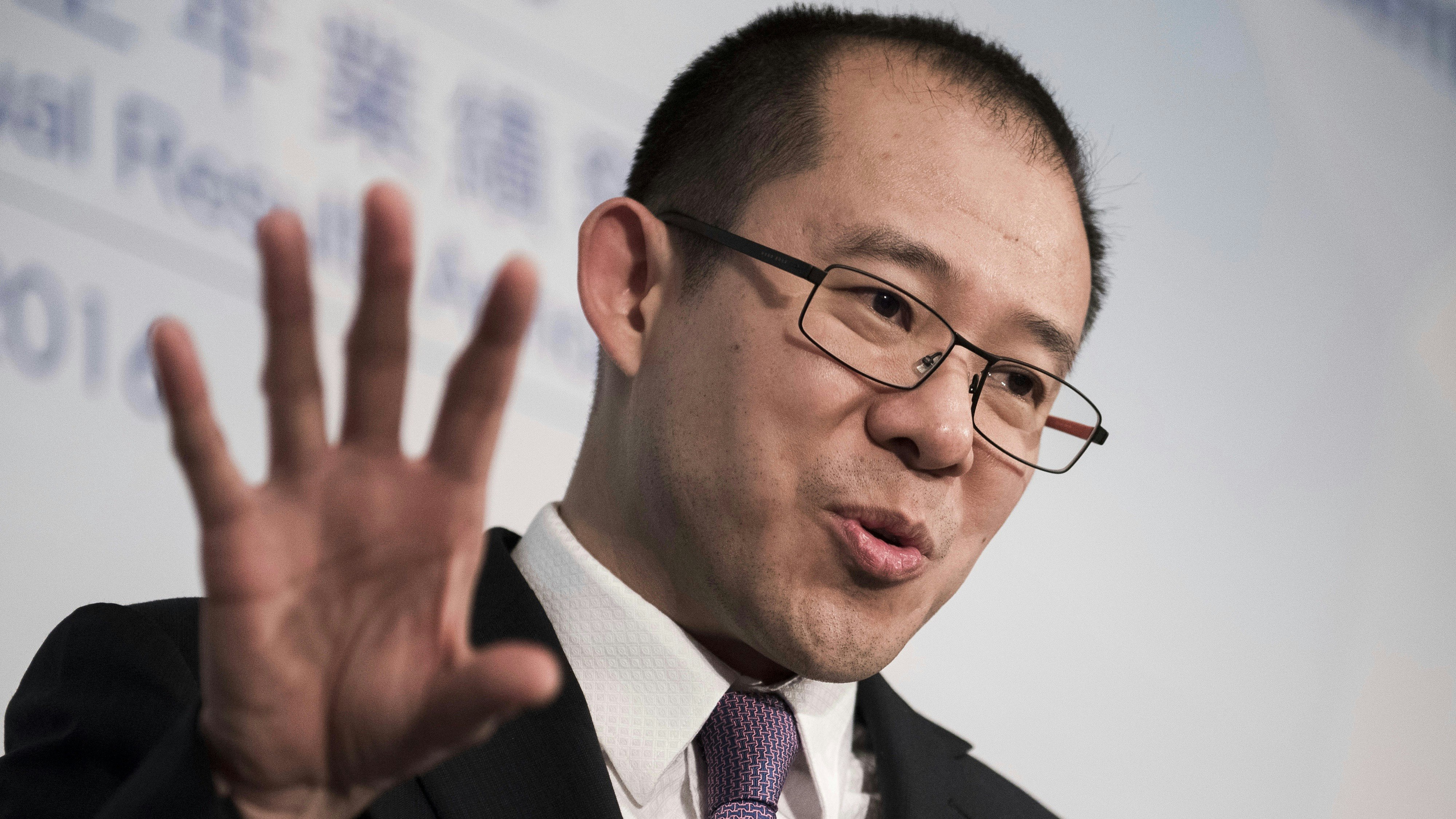 Tencent President Martin Lau. Photo by Bloomberg.