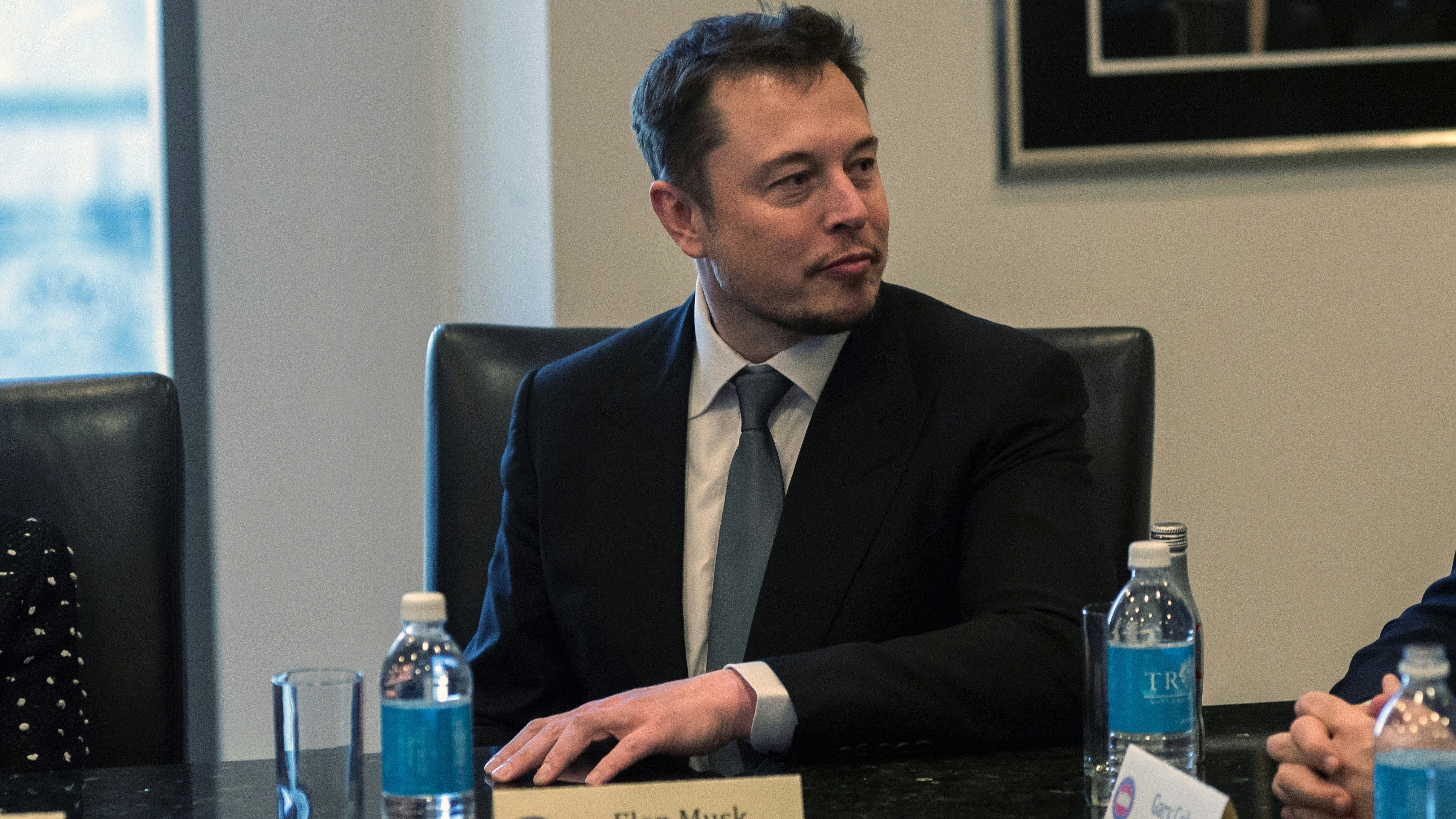 Elon Musk. Photo by Bloomberg.