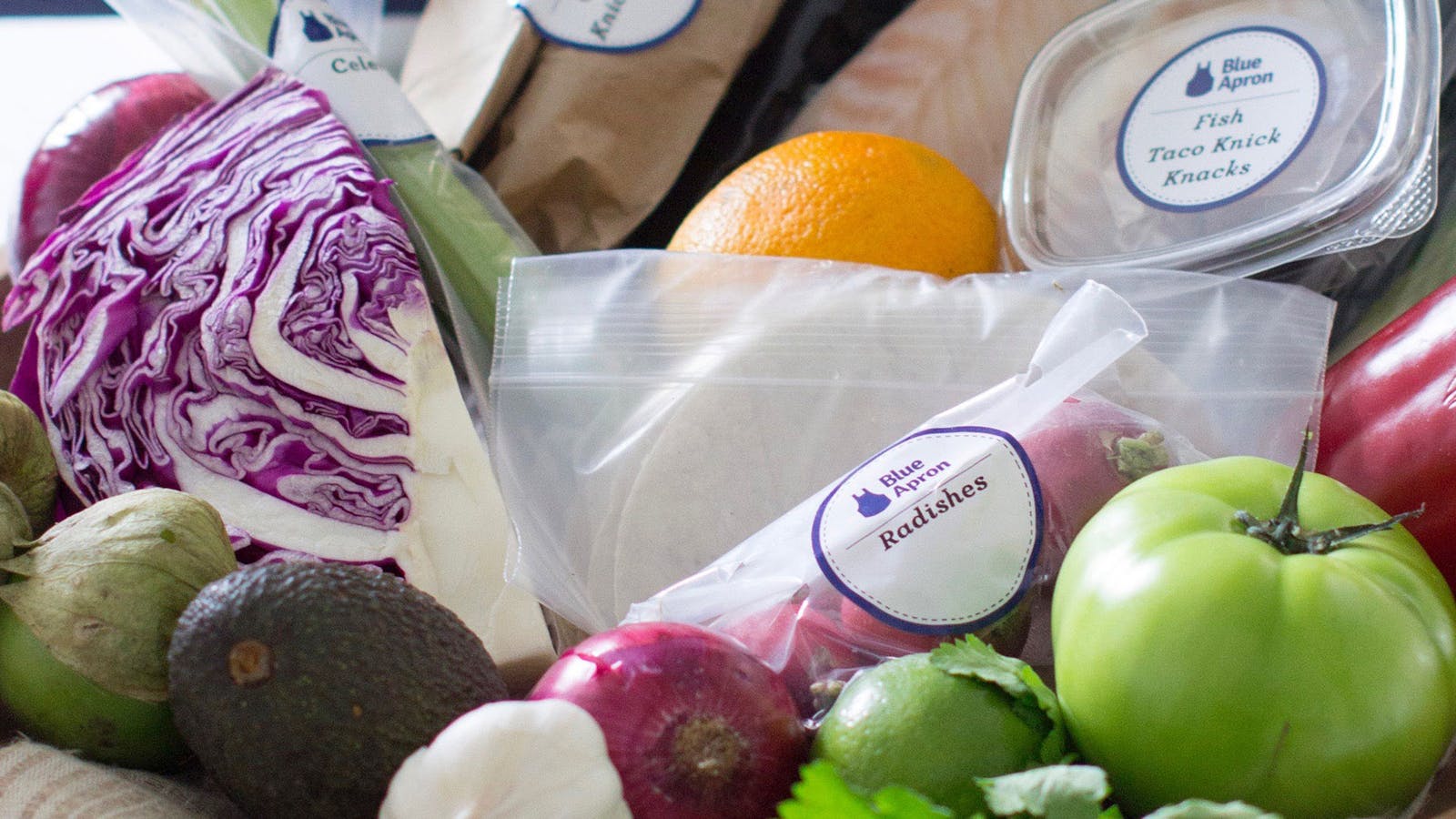 Blue Apron provides fresh ingredients for cooking. Photo by The Associated Press.