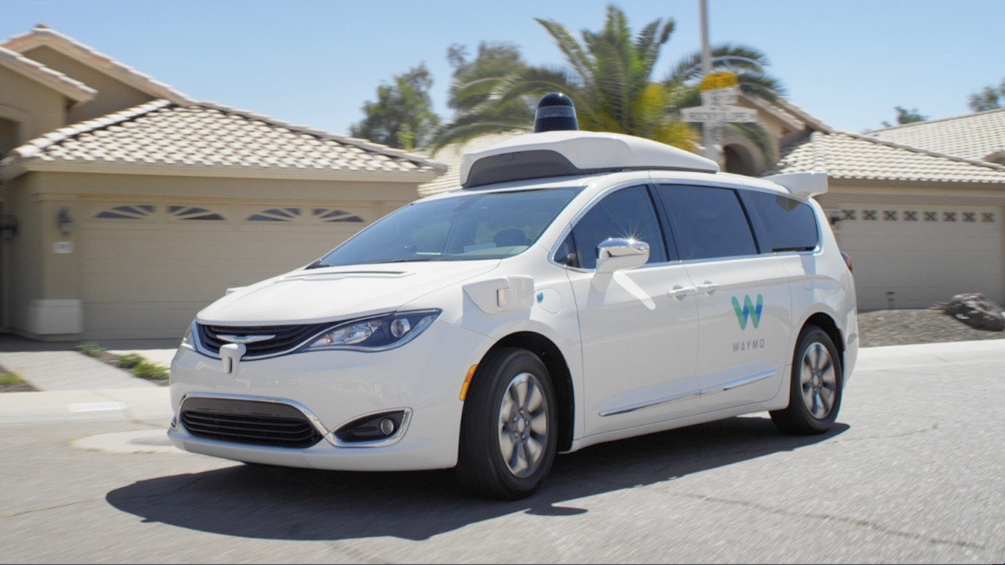 A Waymo minivan in Phoenix. Source: Waymo.