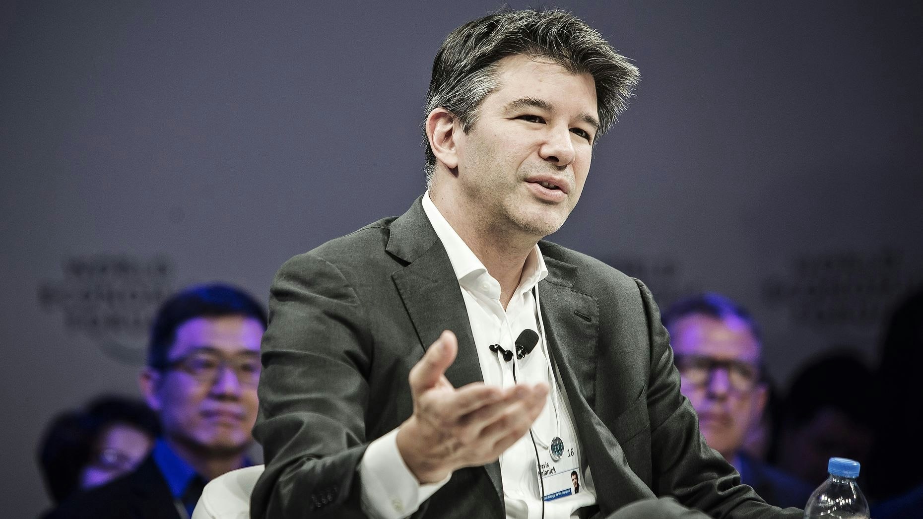 Uber CEO Travis Kalanick. Photo by Bloomberg.