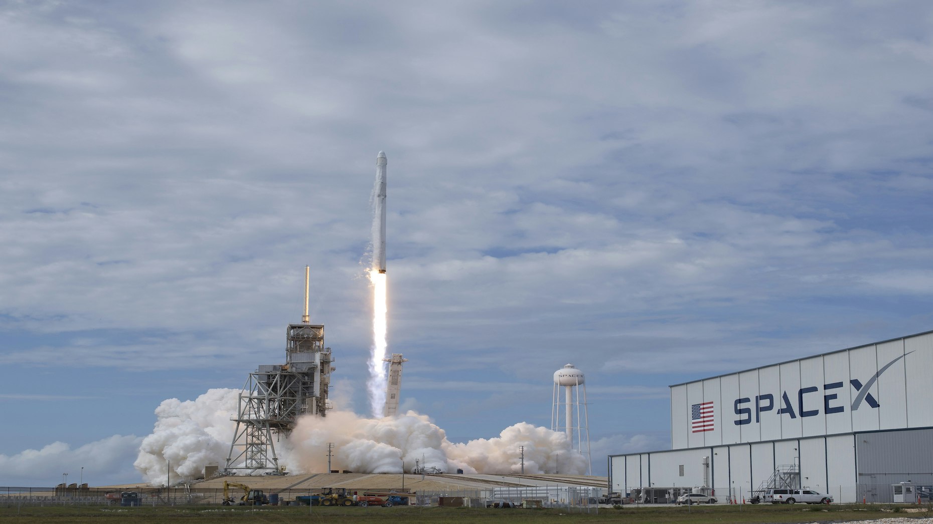 A SpaceX launch in Cape Canaveral, Fla., on June 3. Photo by Associated Press (Bill Ingalls/NASA via CNP). 